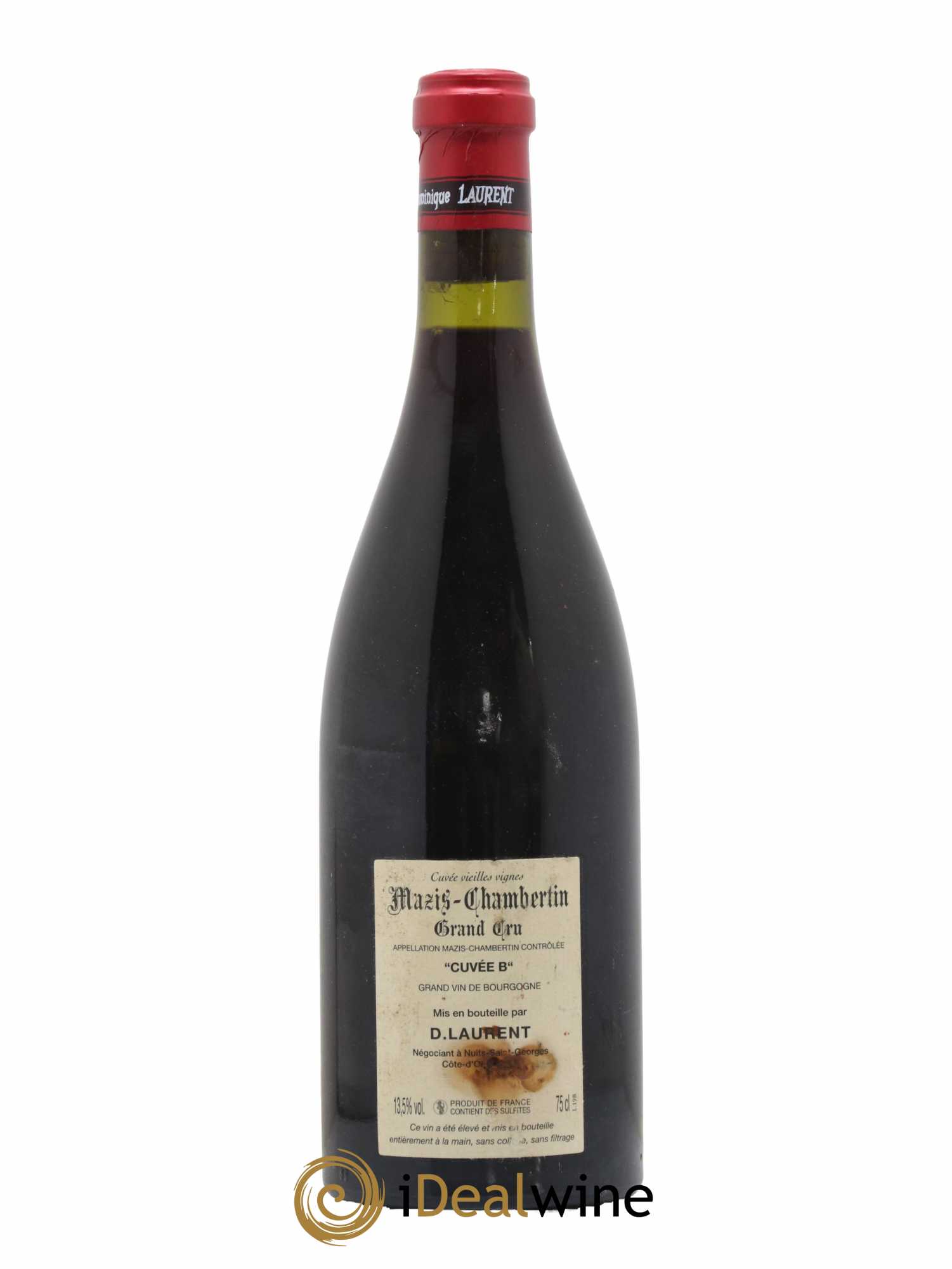 Mazis-Chambertin Grand Cru Vieilles Vignes Cuvée B Dominique Laurent 2005 - Lot of 1 bottle - 1