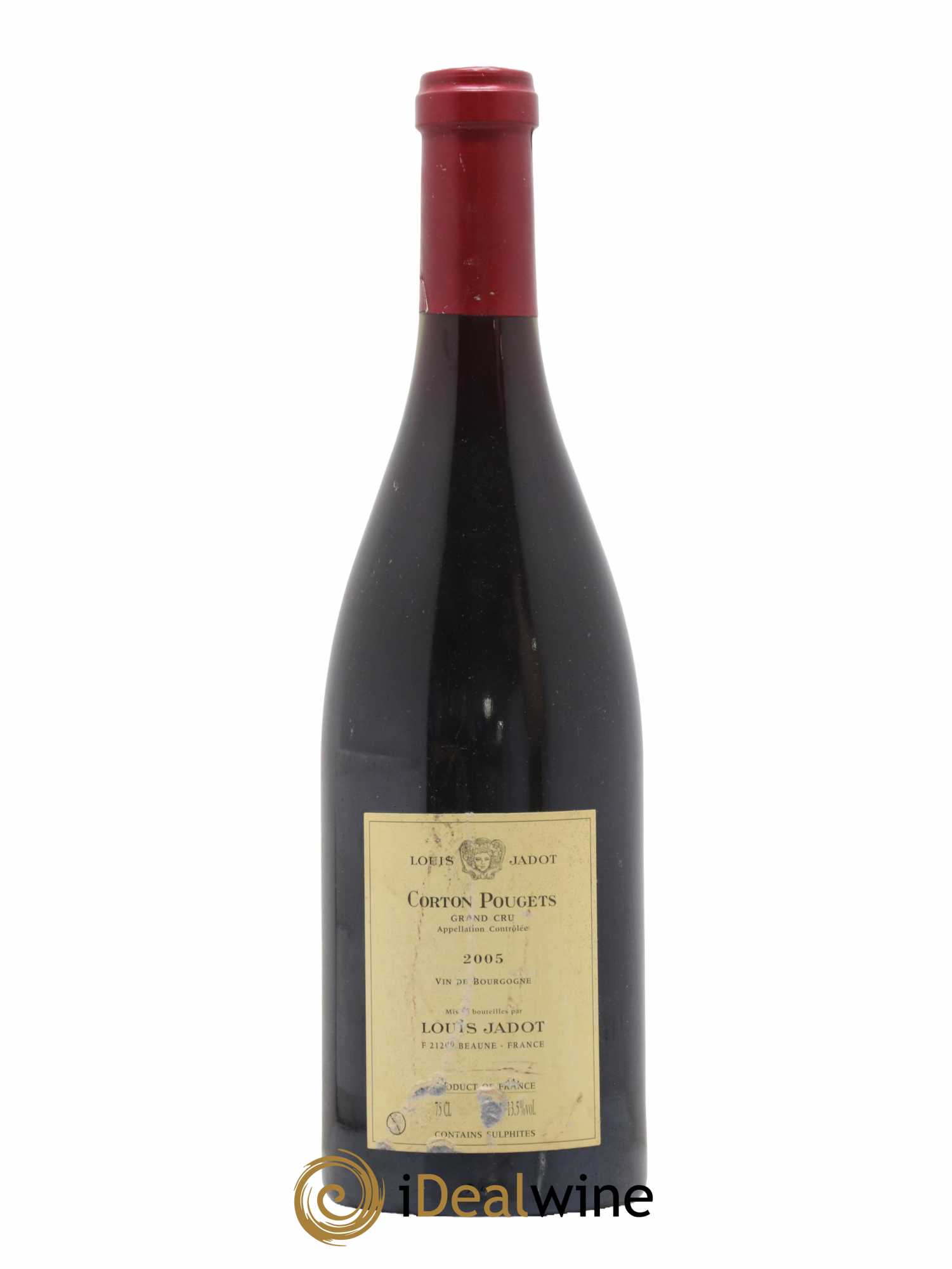 Corton Grand Cru Pougets Maison Louis Jadot 2005 - Lot de 1 bouteille - 1
