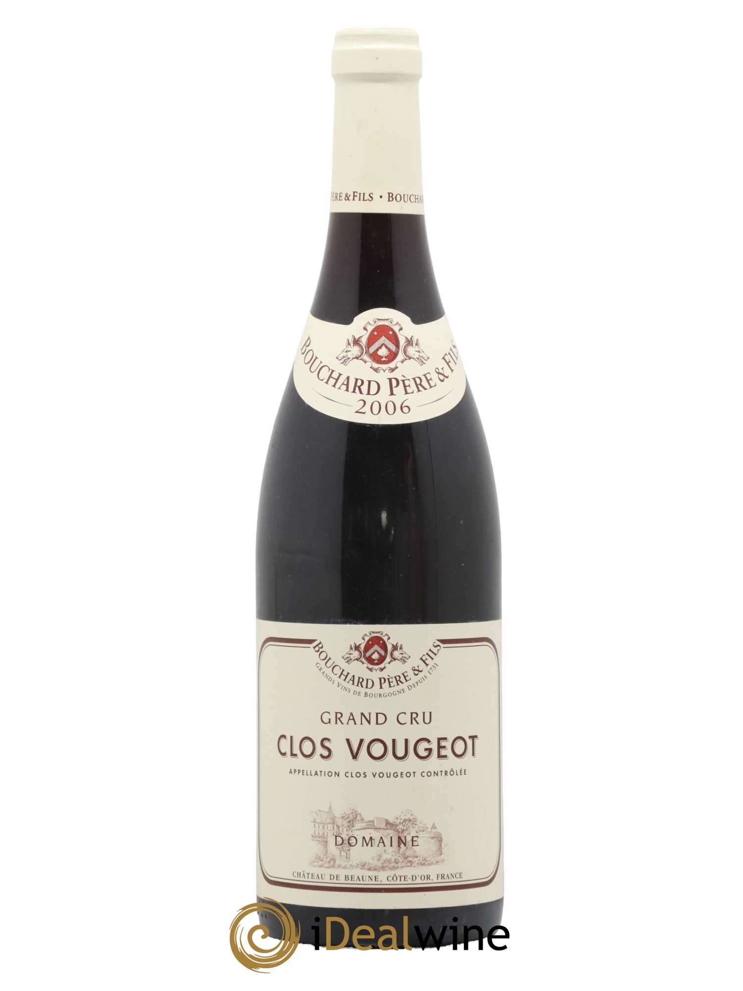 Clos de Vougeot Grand Cru Bouchard Père & Fils 2006 - Lot de 1 bouteille - 0