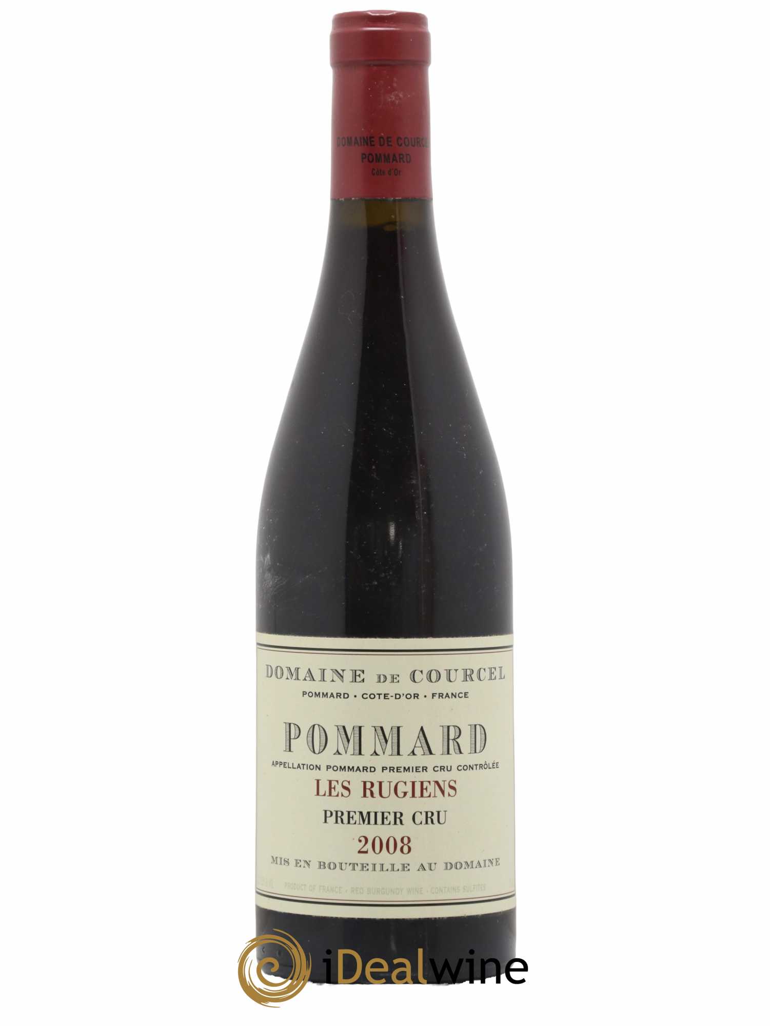 Pommard 1er Cru Les Rugiens de Courcel (Domaine) 2008 - Lot de 1 bouteille - 0
