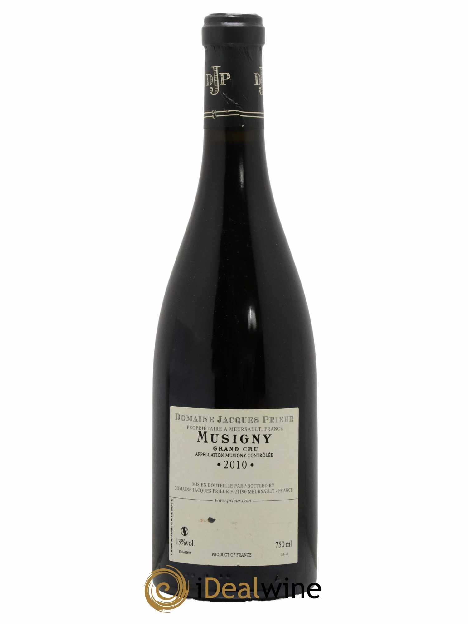 Musigny Grand Cru Jacques Prieur (Domaine) 2010 - Lot de 1 bouteille - 1