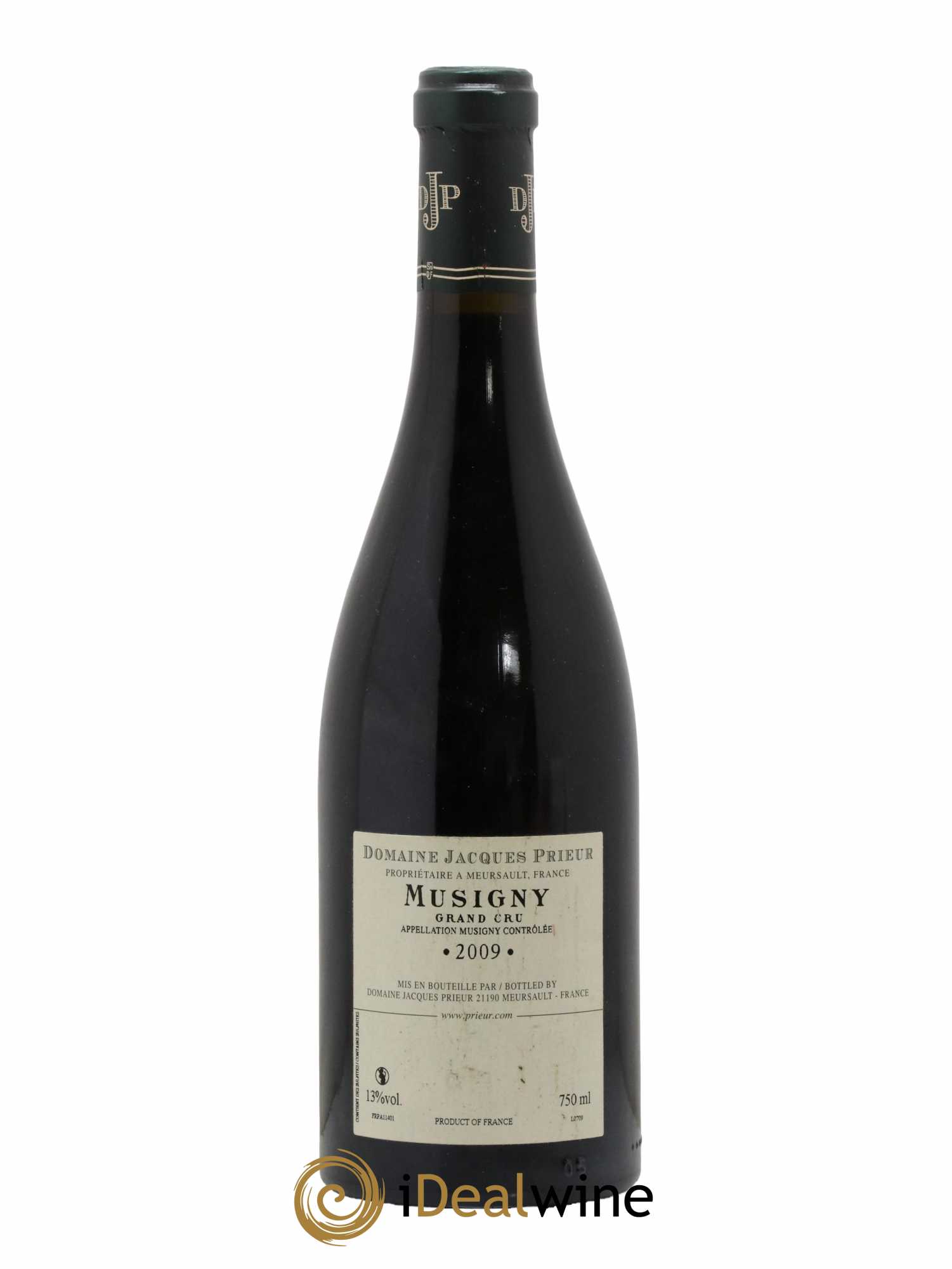 Musigny Grand Cru Jacques Prieur (Domaine) 2009 - Lot de 1 bouteille - 1