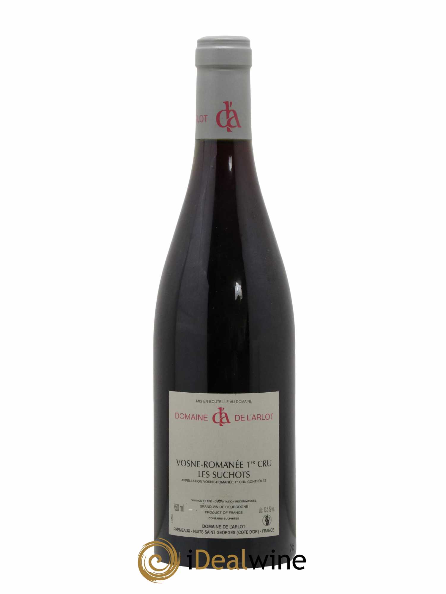 Vosne-Romanée 1er Cru Les Suchots Domaine de l'Arlot 2010 - Lot of 1 bottle - 1