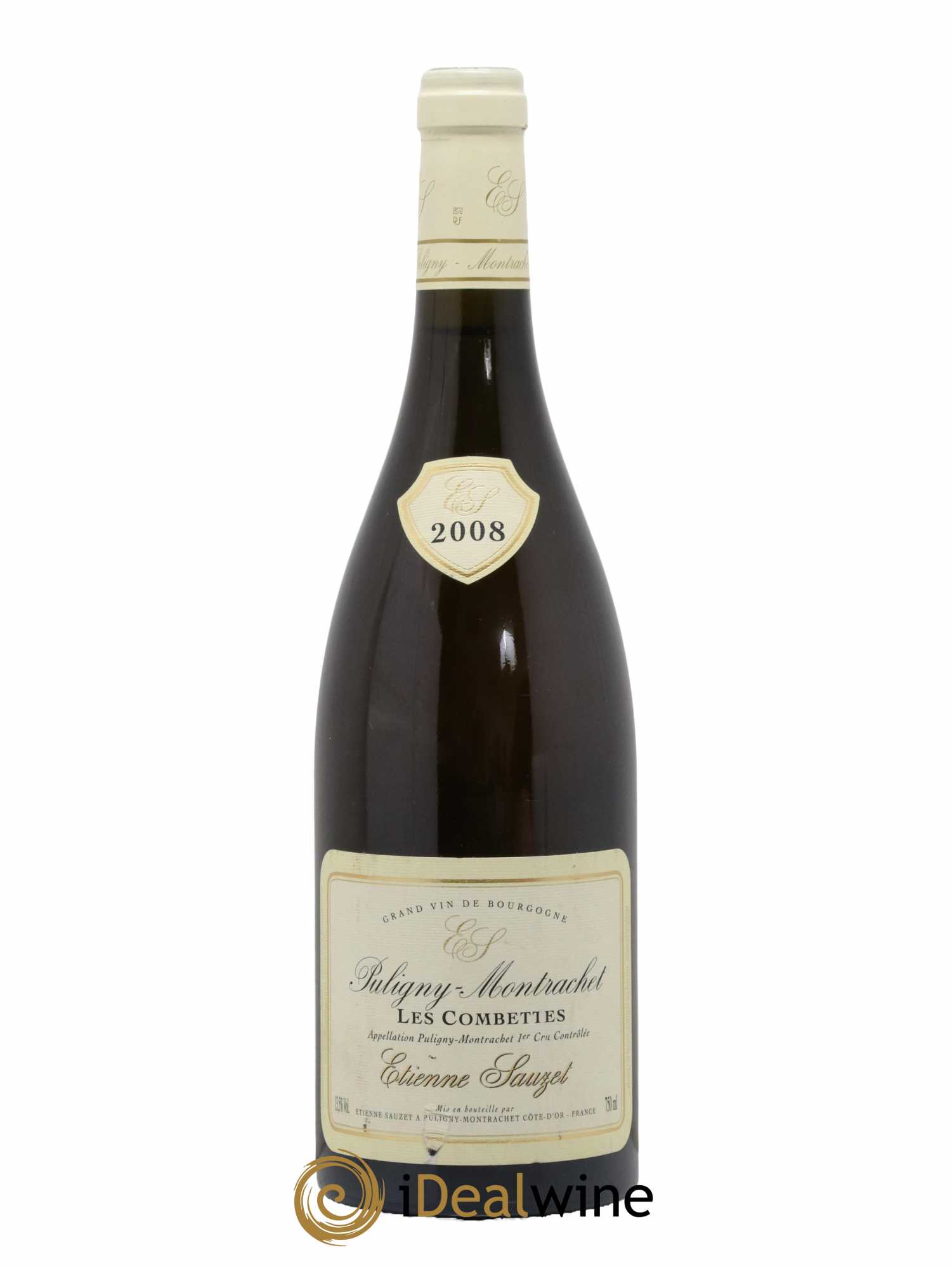 Puligny-Montrachet 1er Cru Les Combettes Etienne Sauzet 2008 - Lot de 1 bouteille - 0