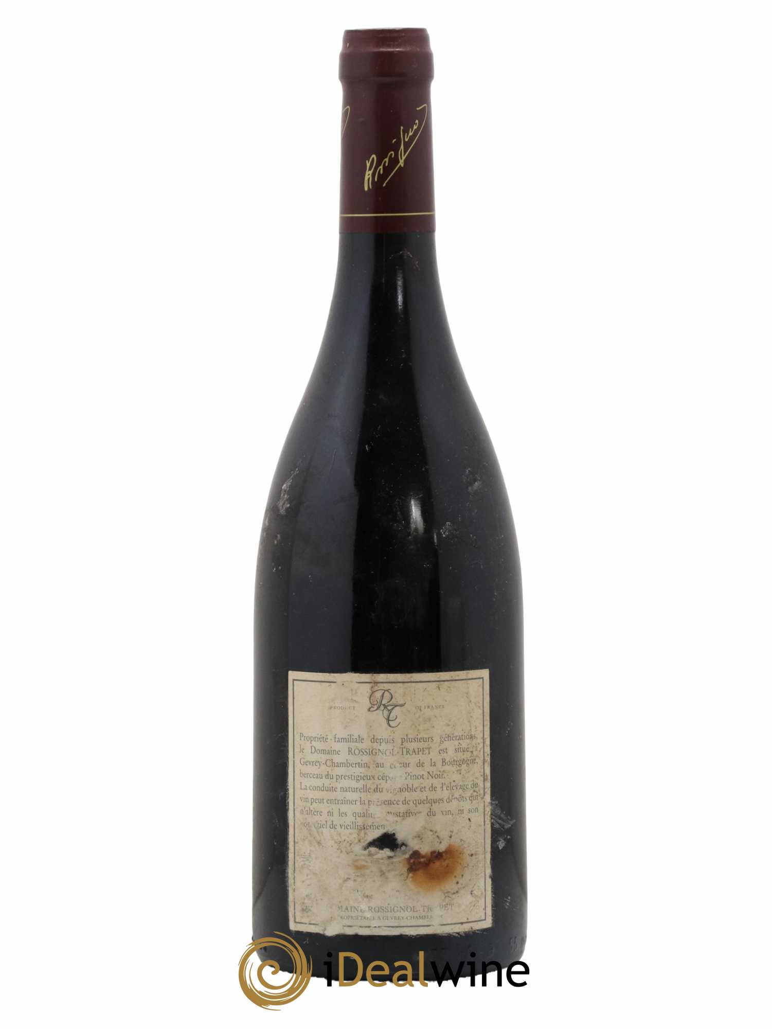 Chambertin Grand Cru Rossignol-Trapet (Domaine) 2005 - Lot of 1 bottle - 1