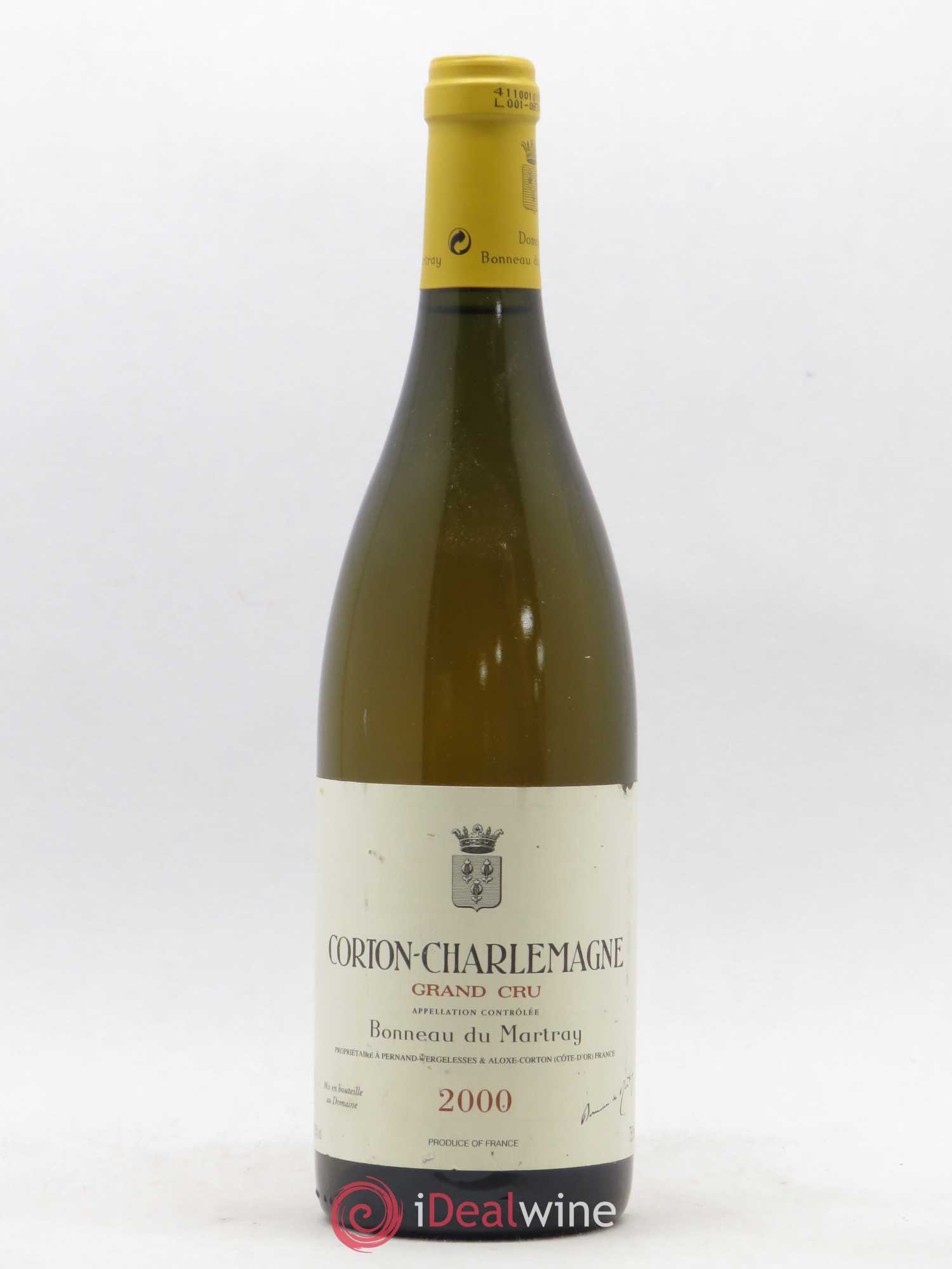 Corton-Charlemagne Grand Cru Bonneau du Martray (Domaine) 2000 - Lot de 1 bouteille - 0