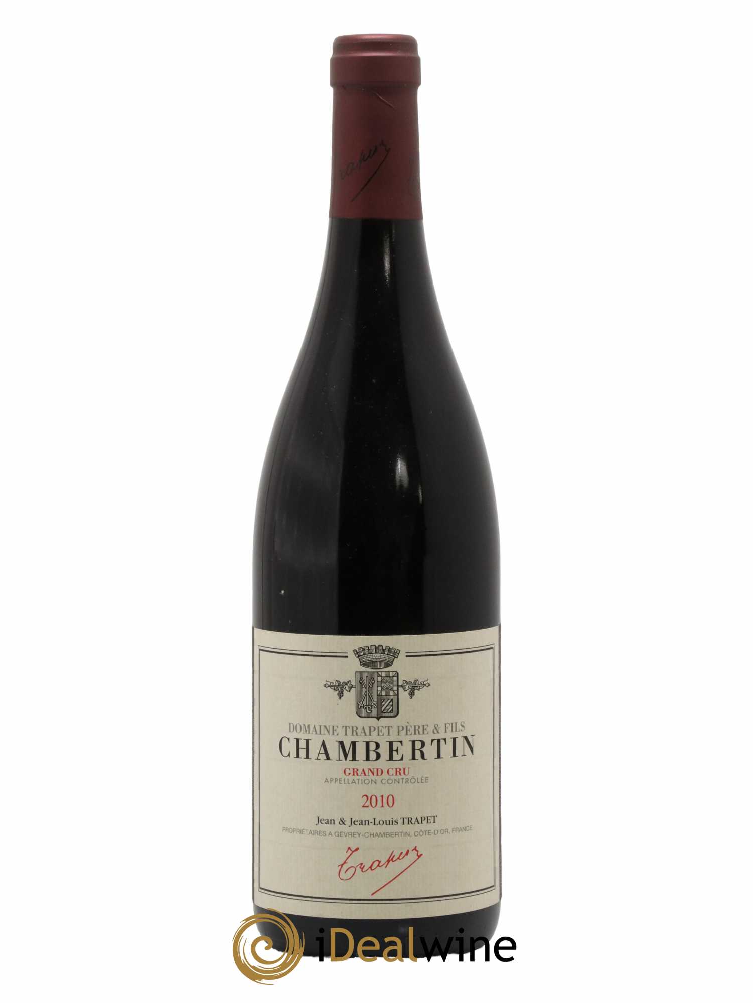 Chambertin Grand Cru Domaine Trapet 2010 - Lot of 1 bottle - 0