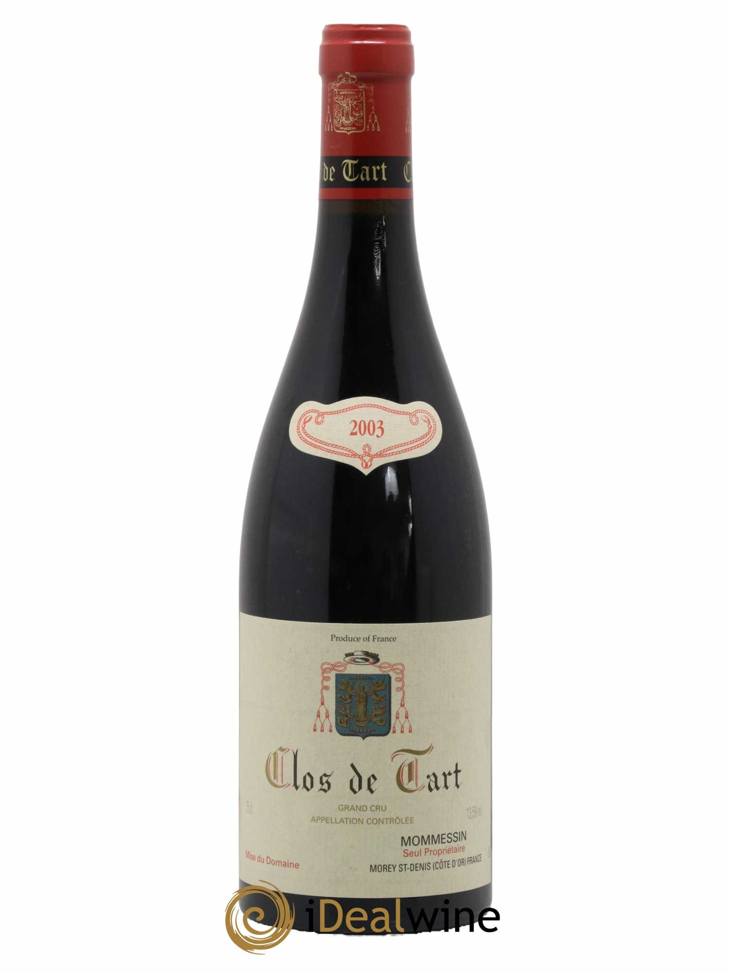 Clos de Tart Grand Cru Clos de Tart 2003 - Lot de 1 bouteille - 0