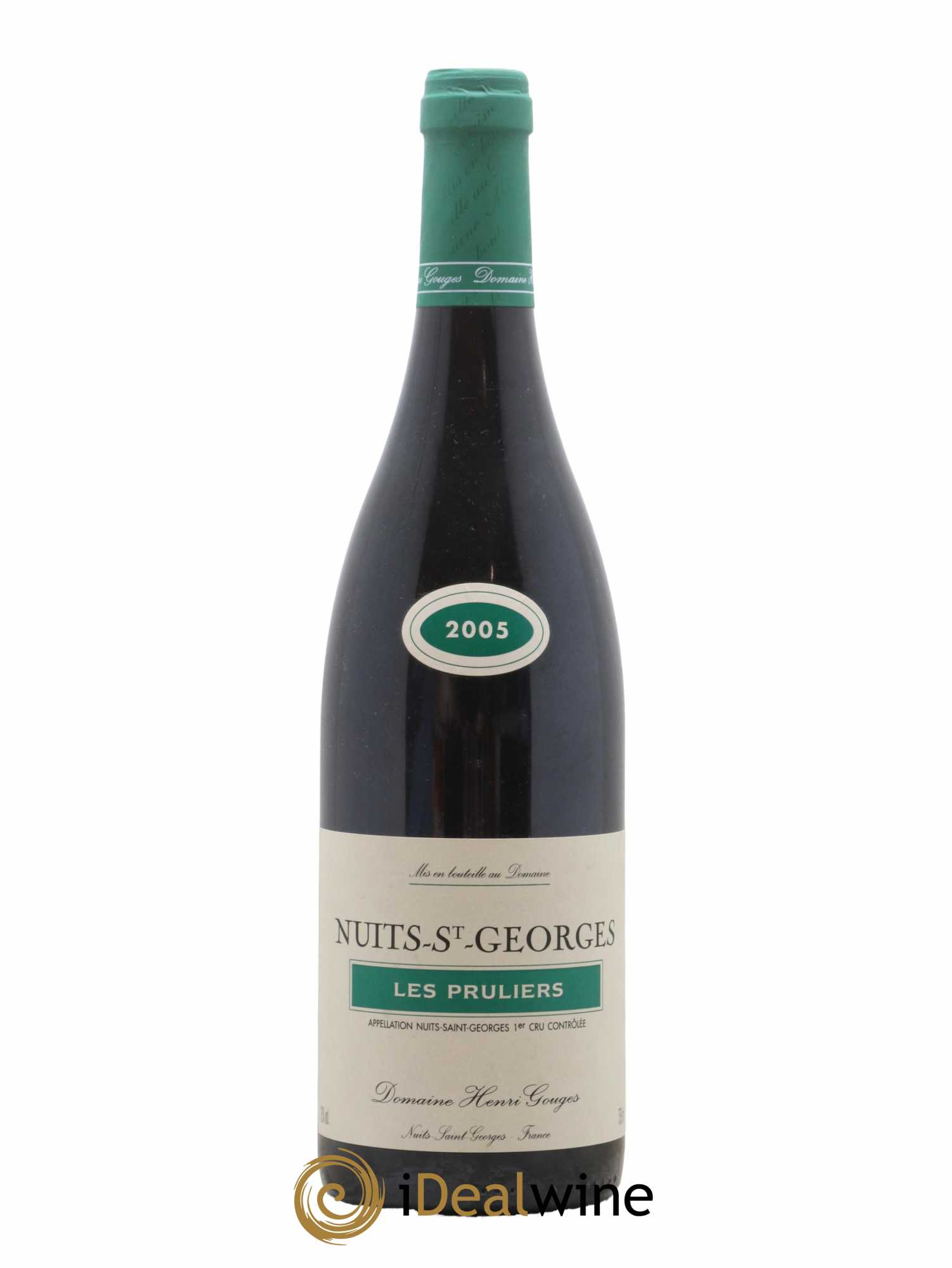 Nuits-Saint-Georges 1er Cru Les Pruliers Henri Gouges 2005 - Lot de 1 bouteille - 0