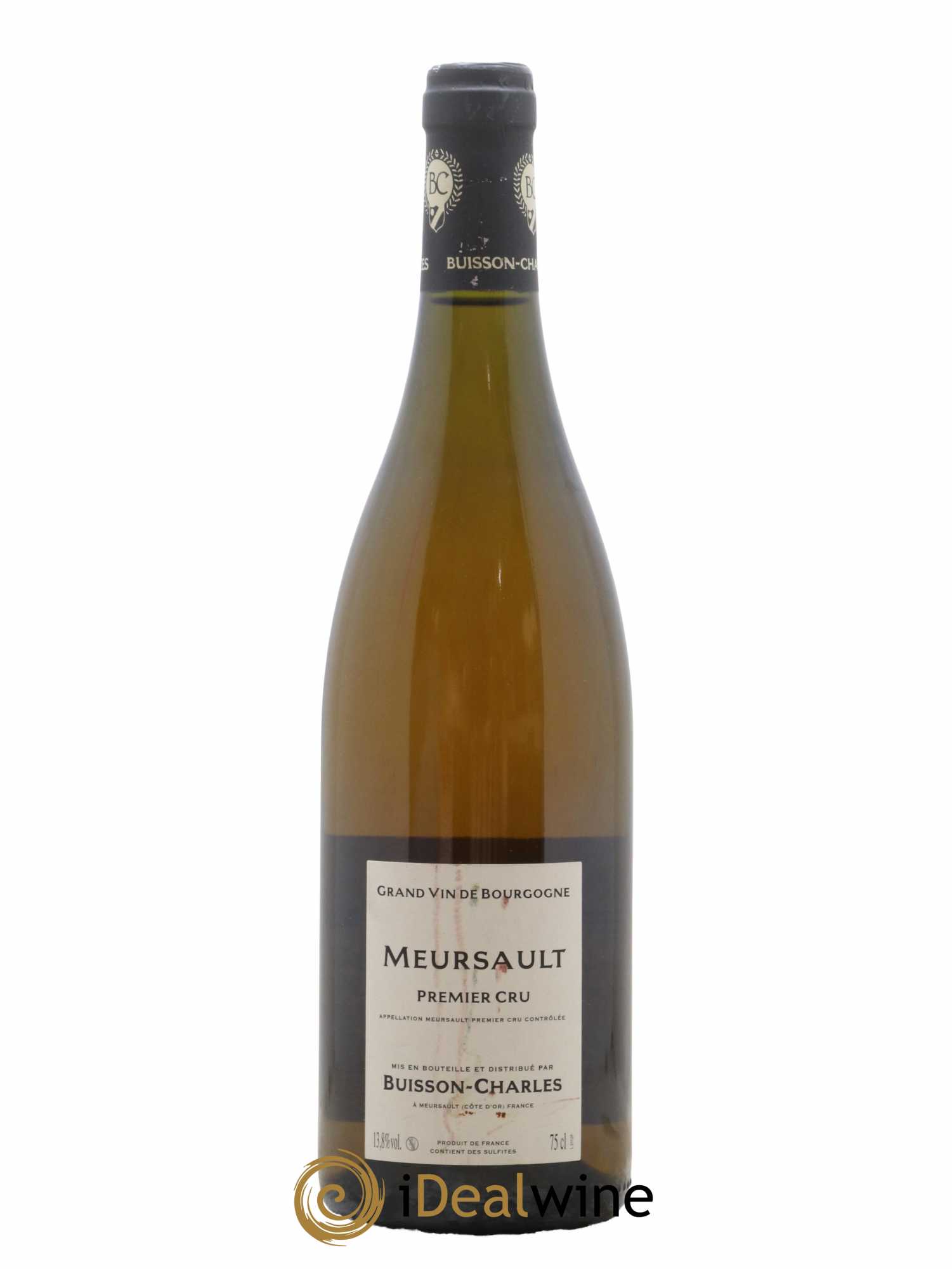 Meursault 1er Cru Bouches Chères Buisson-Charles (Domaine) 2010 - Lot of 1 bottle - 1