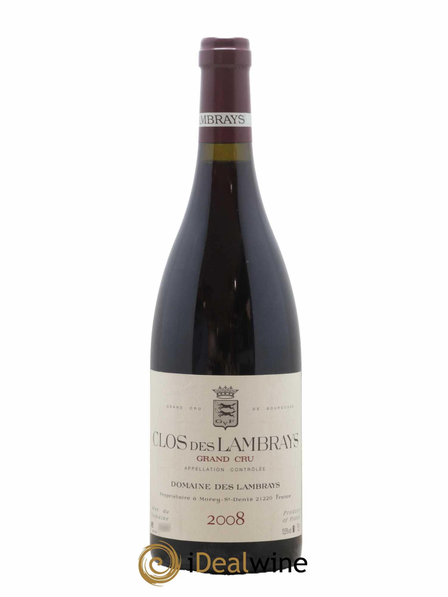 Clos des Lambrays Grand Cru Domaine des Lambrays 2008 - Lot de 1 bouteille - 0