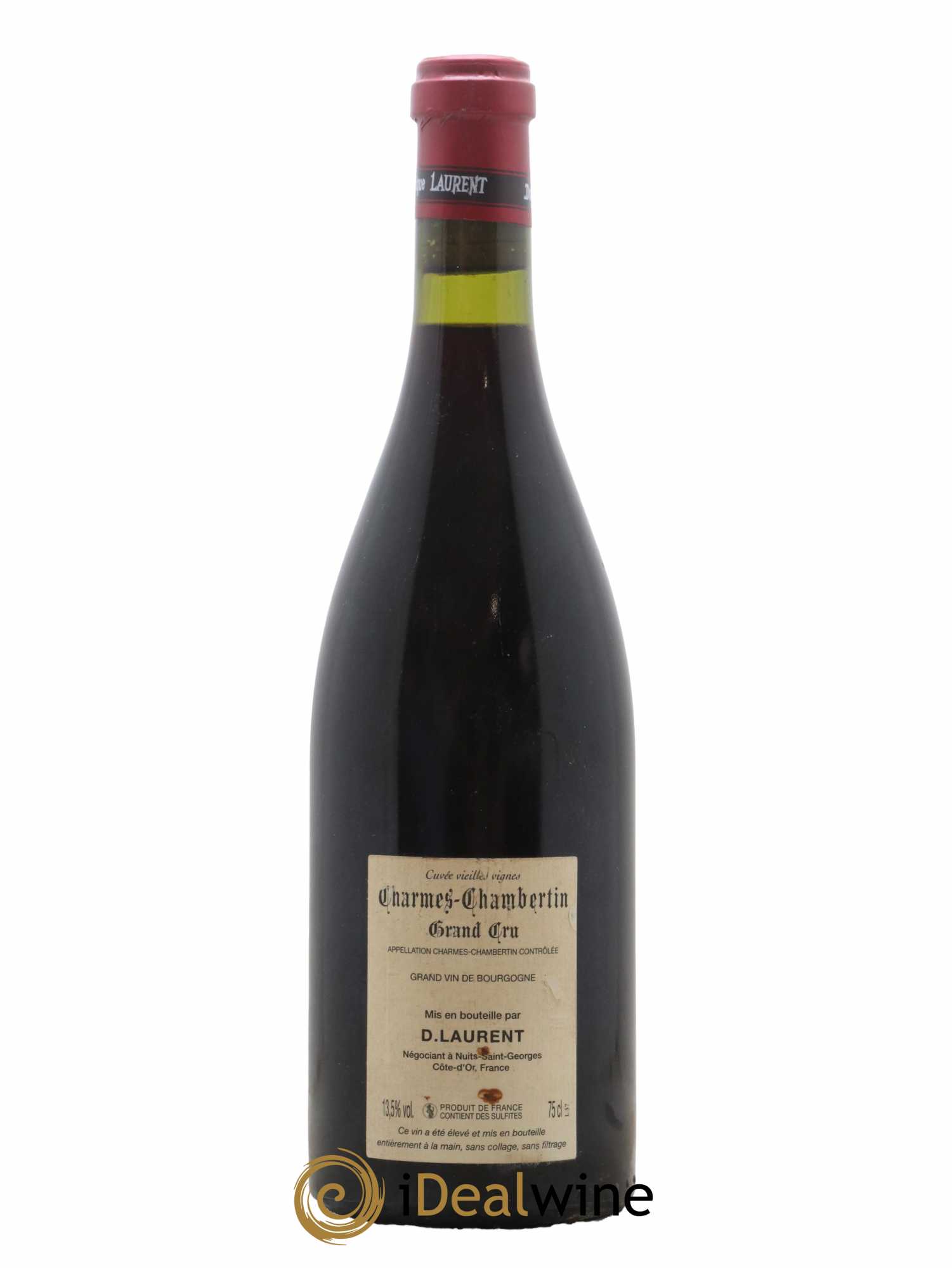Charmes-Chambertin Grand Cru Vieilles Vignes Dominique Laurent 2005 - Lot de 1 bouteille - 1