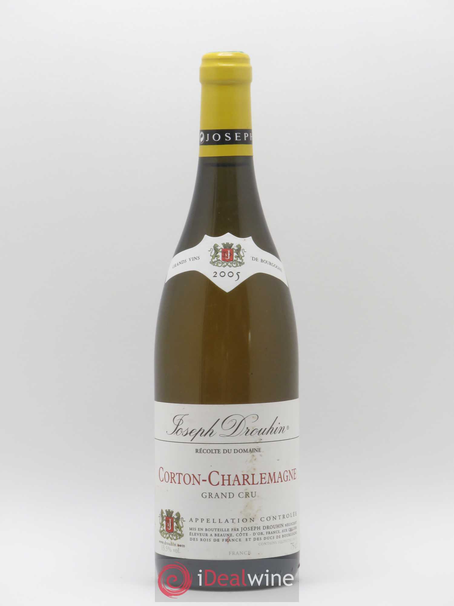 Corton-Charlemagne Grand Cru Joseph Drouhin 2005 - Lot de 1 bouteille - 0
