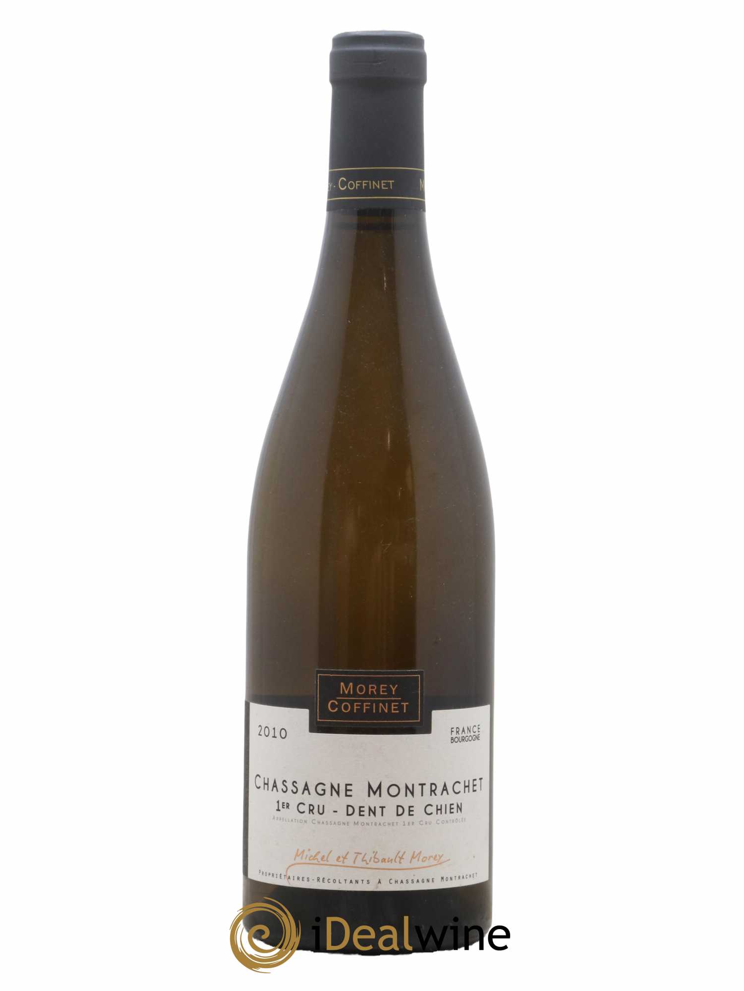 Chassagne-Montrachet 1er Cru Dent de Chien Morey-Coffinet (Domaine) 2010 - Lot de 1 bouteille - 0