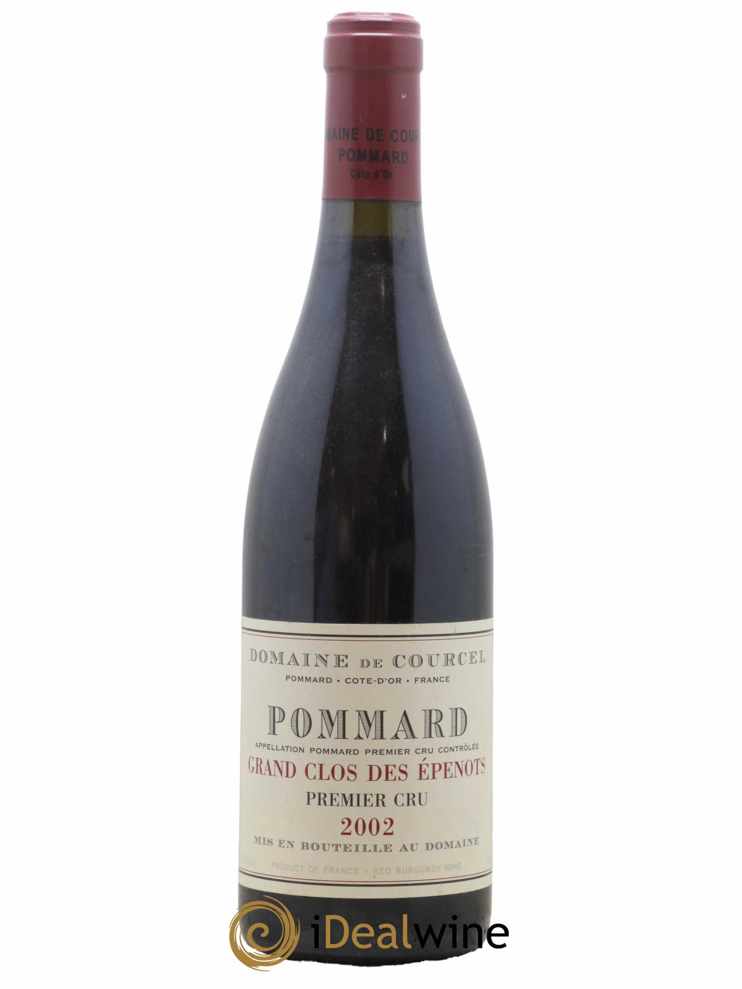 Pommard 1er Cru Grand Clos des Epenots de Courcel (Domaine) 2002 - Lot de 1 bouteille - 0