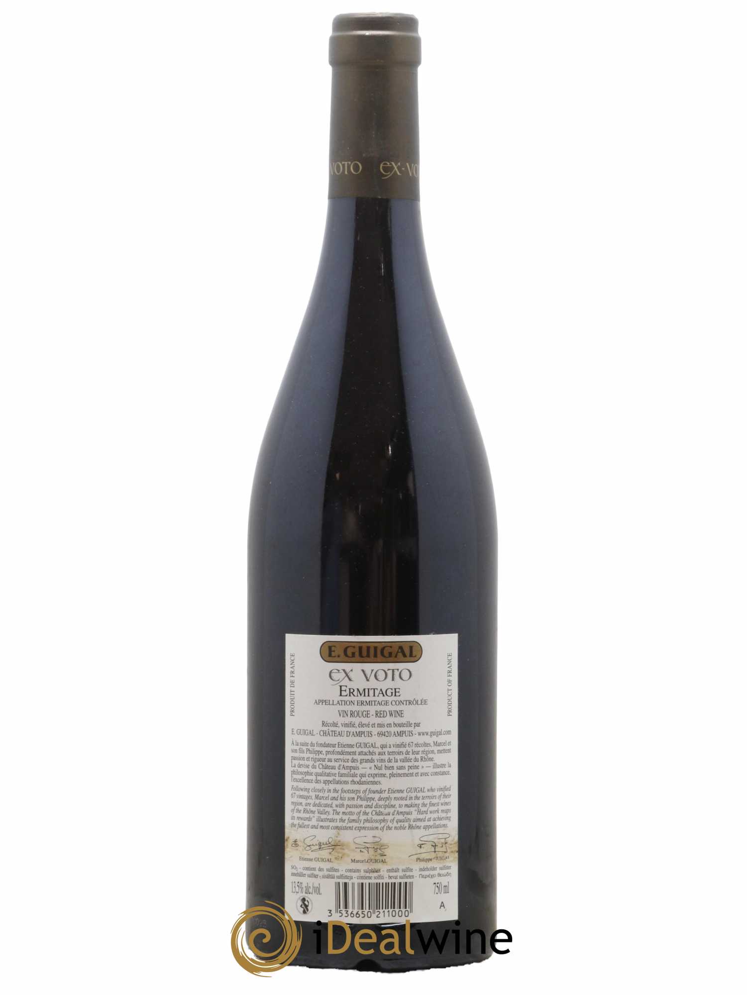 Ermitage Ex Voto Guigal 2006 - Posten von 1 Flasche - 1