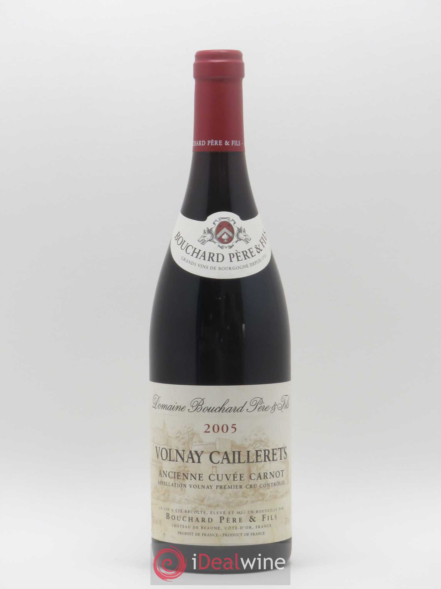 Volnay 1er Cru Caillerets - Ancienne Cuvée Carnot Bouchard Père & Fils 2005 - Lot de 1 bouteille - 0