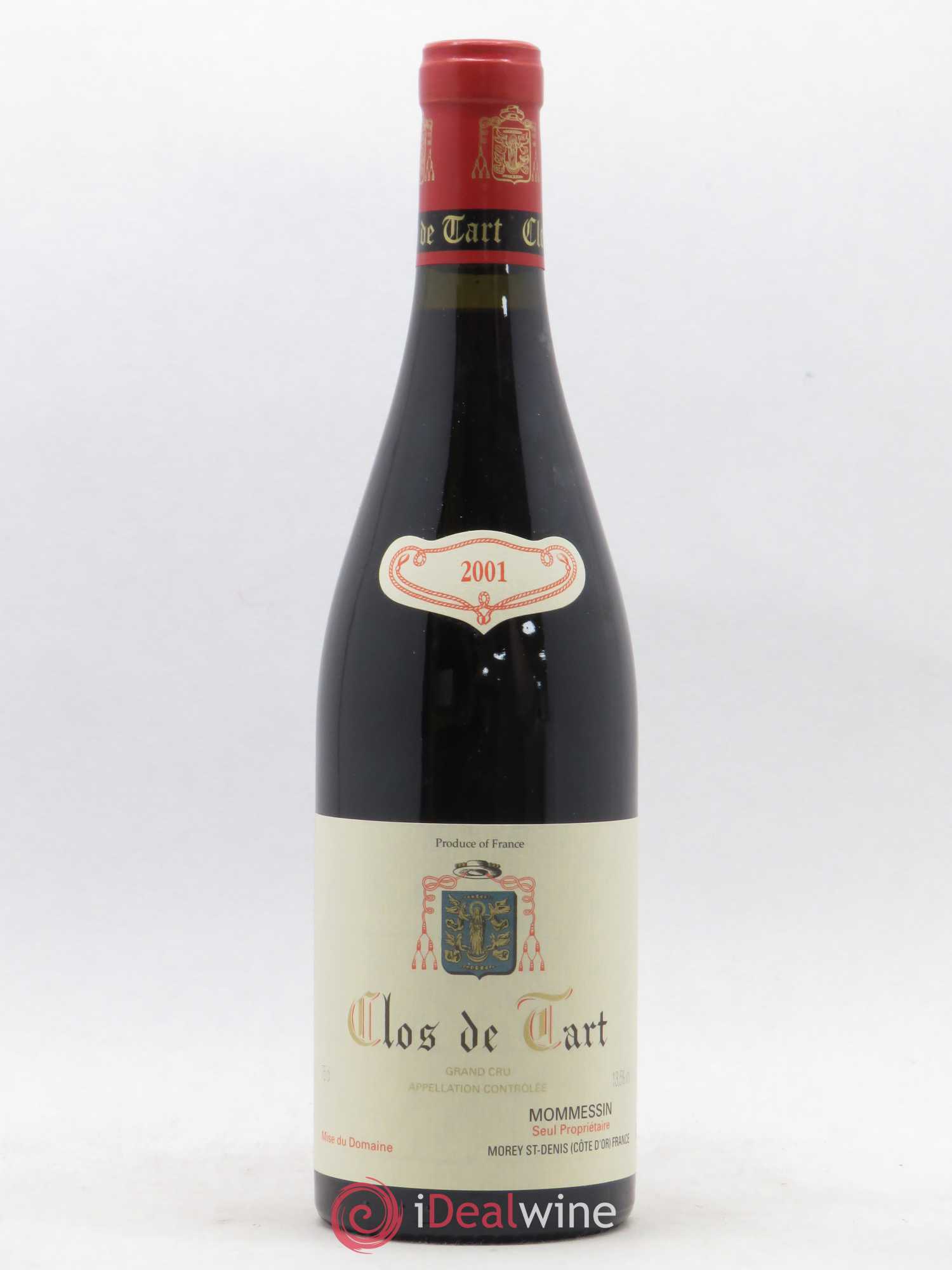 Clos de Tart Grand Cru Clos de Tart 2001 - Lot de 1 bouteille - 0