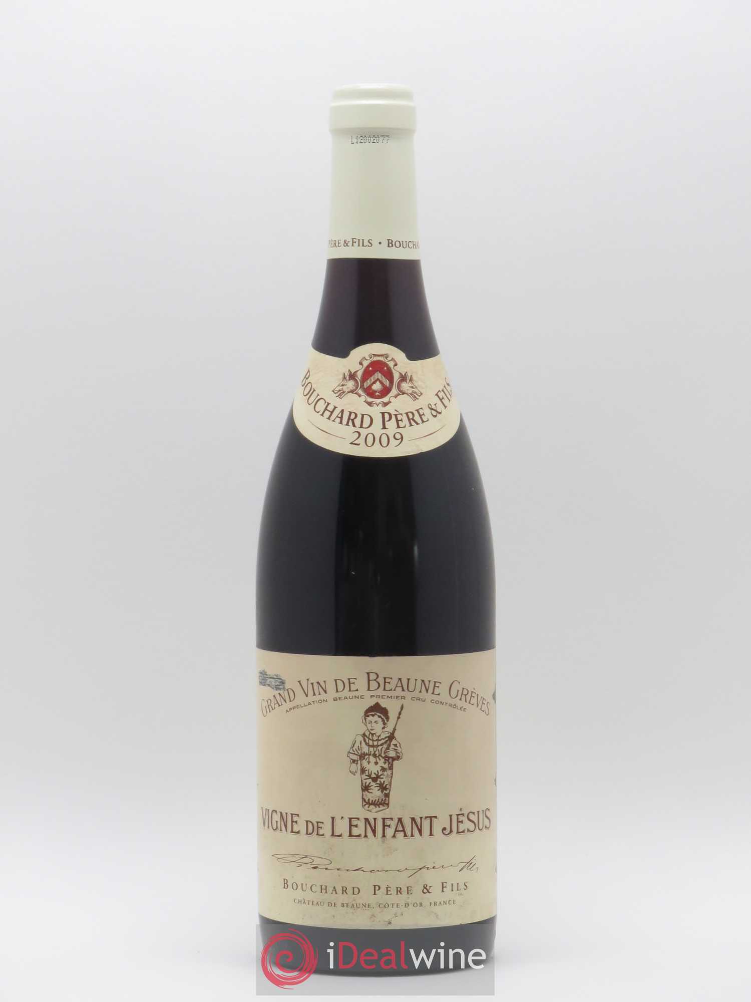 Beaune 1er Cru Grèves - Vigne de l'Enfant Jésus Bouchard Père & Fils 2009 - Lot de 1 bouteille - 0