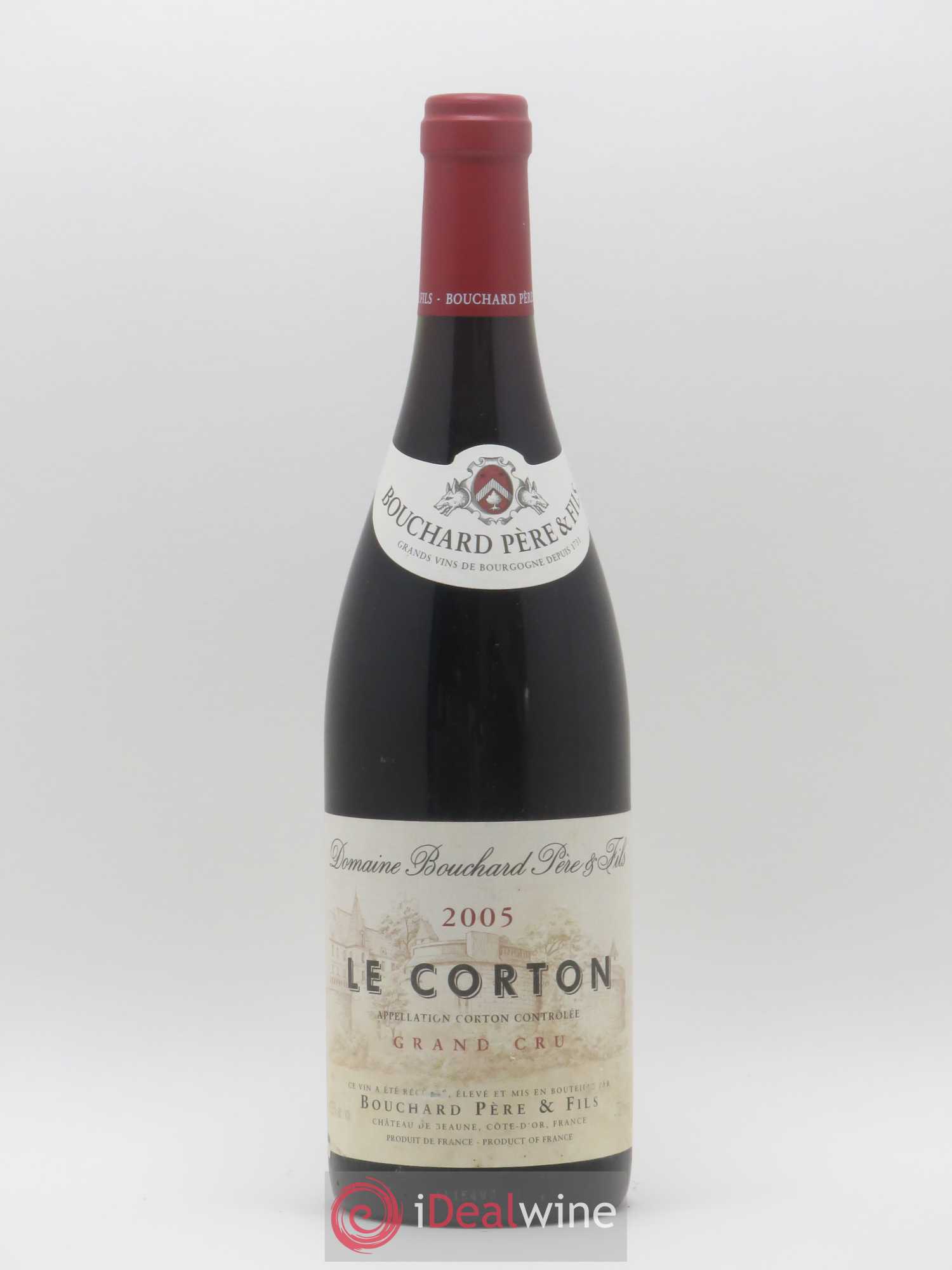 Corton Grand Cru Le Corton Bouchard Père & Fils 2005 - Lot de 1 bouteille - 0