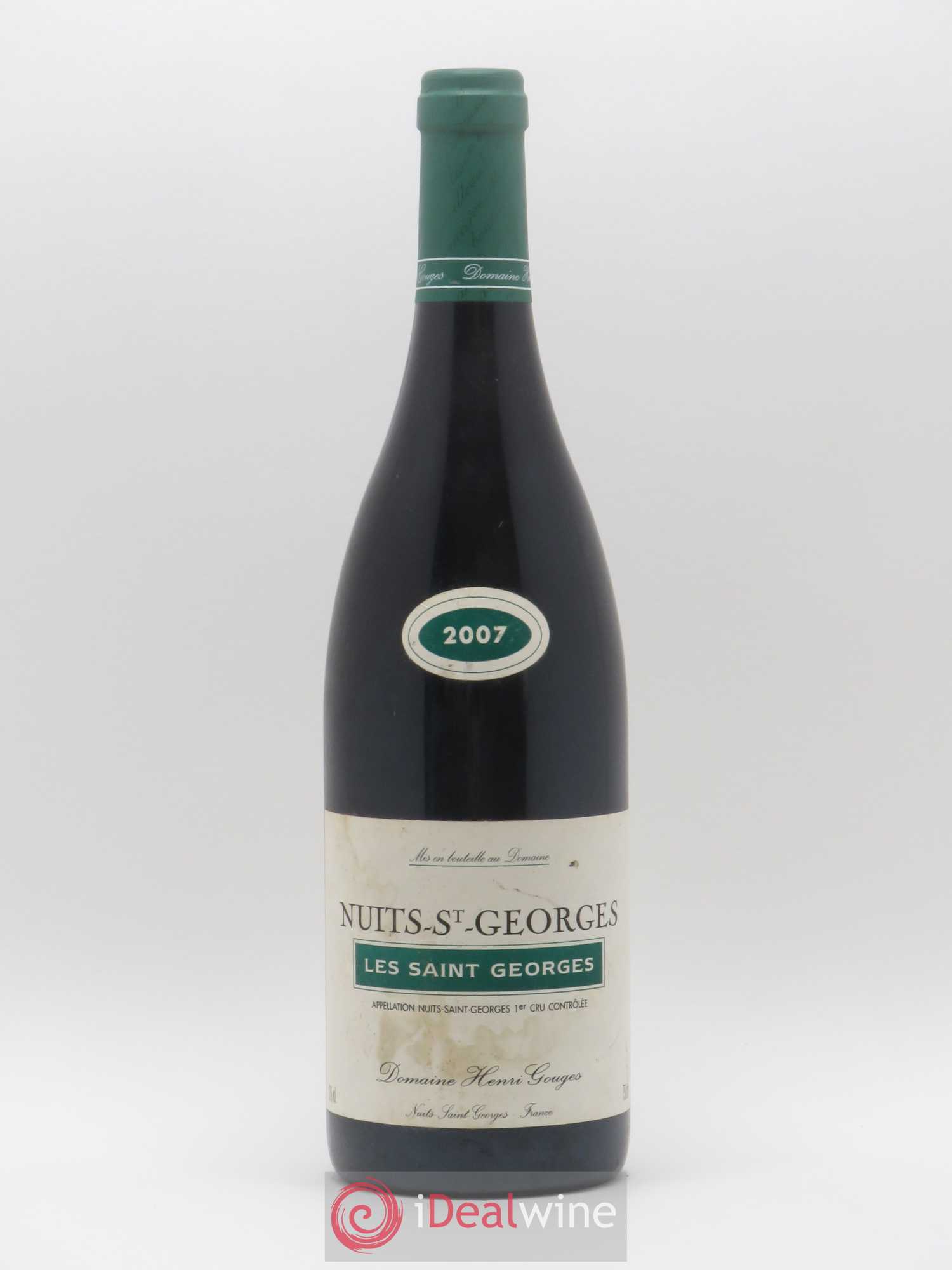 Nuits-Saint-Georges 1er Cru Les Saints Georges Henri Gouges 2007 - Posten von 1 Flasche - 0