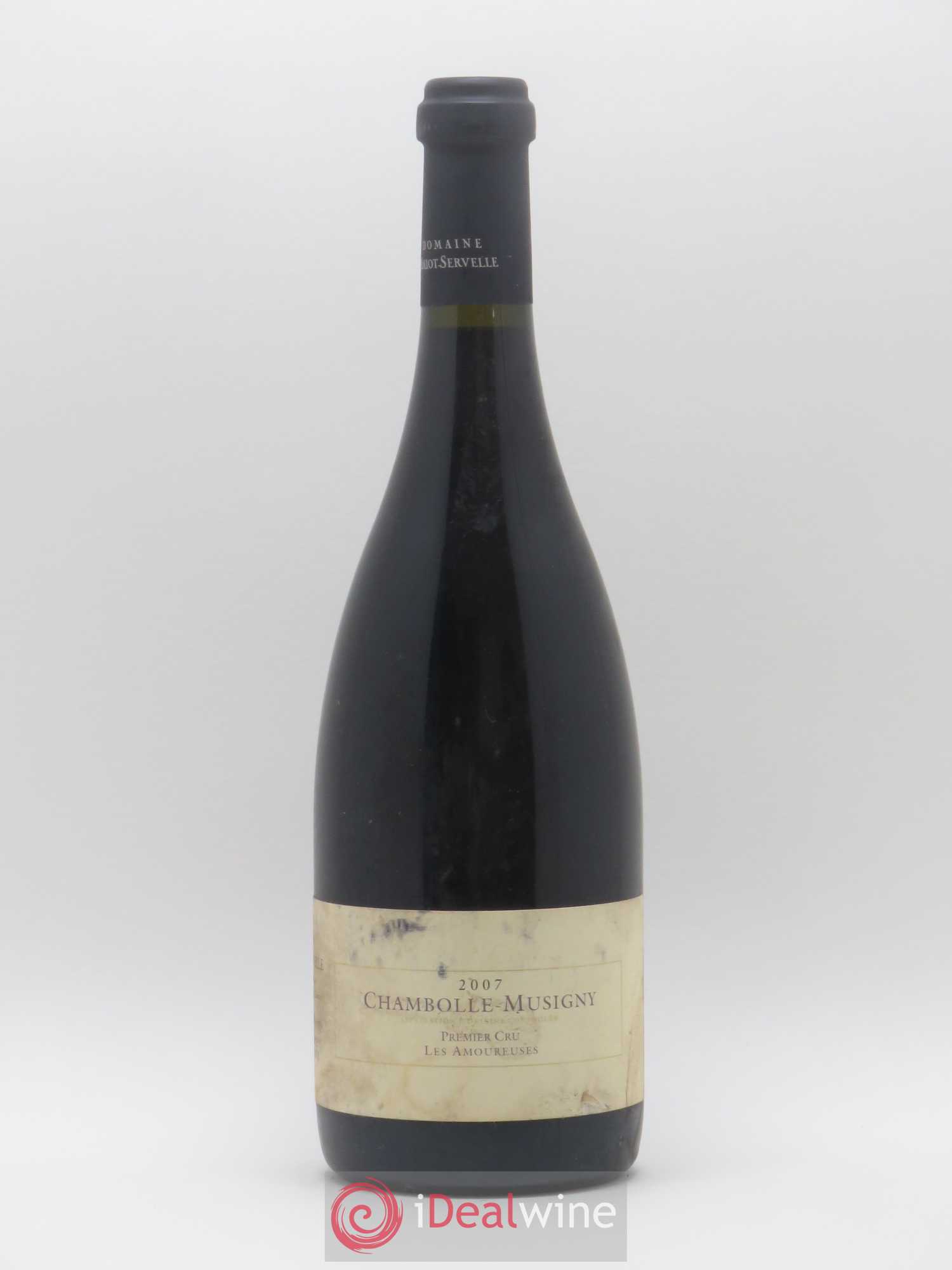 Chambolle-Musigny 1er Cru Les Amoureuses Amiot-Servelle 2007 - Lot de 1 bouteille - 0