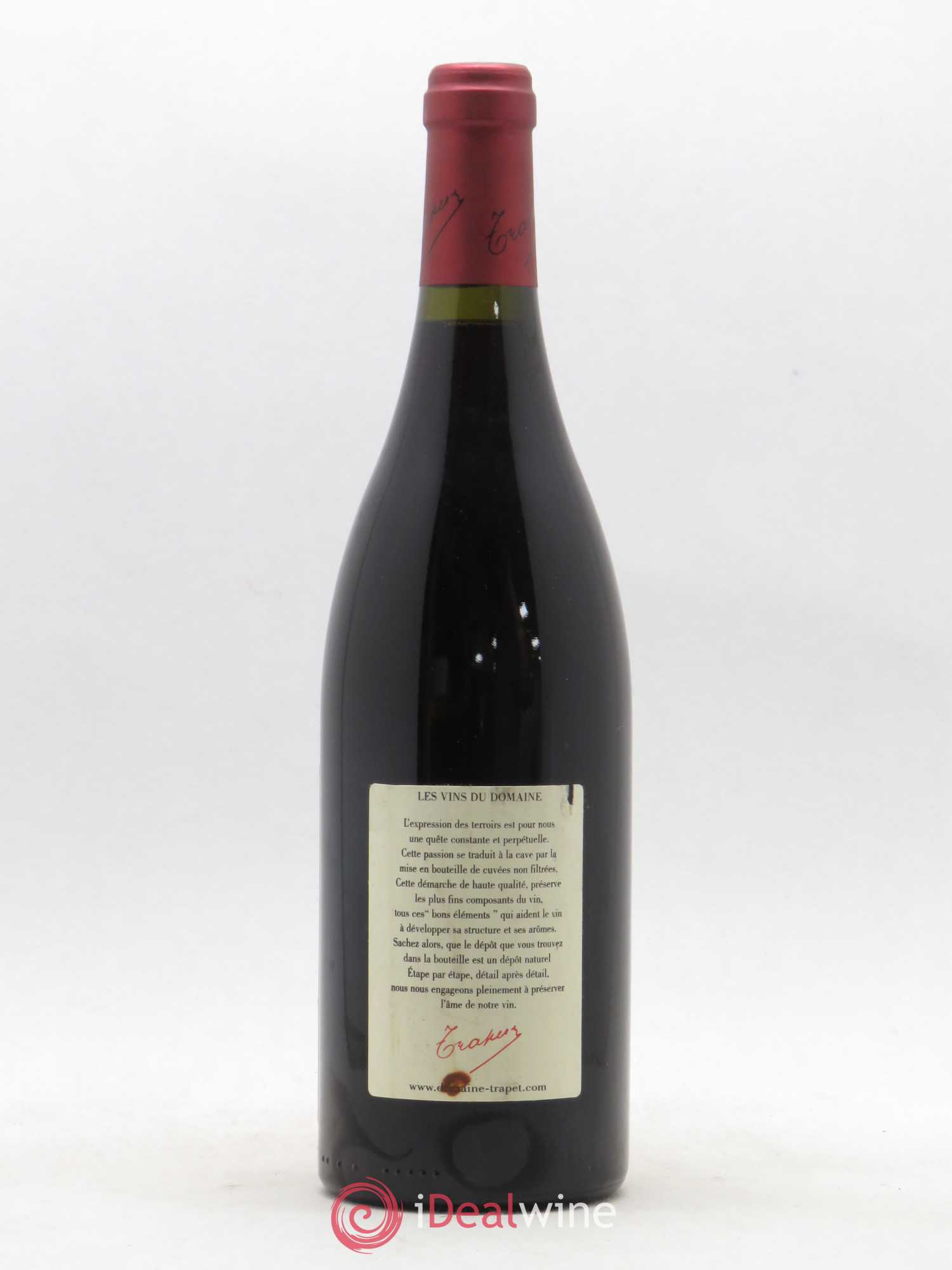Chambertin Grand Cru Domaine Trapet 2002 - Lot de 1 bouteille - 1