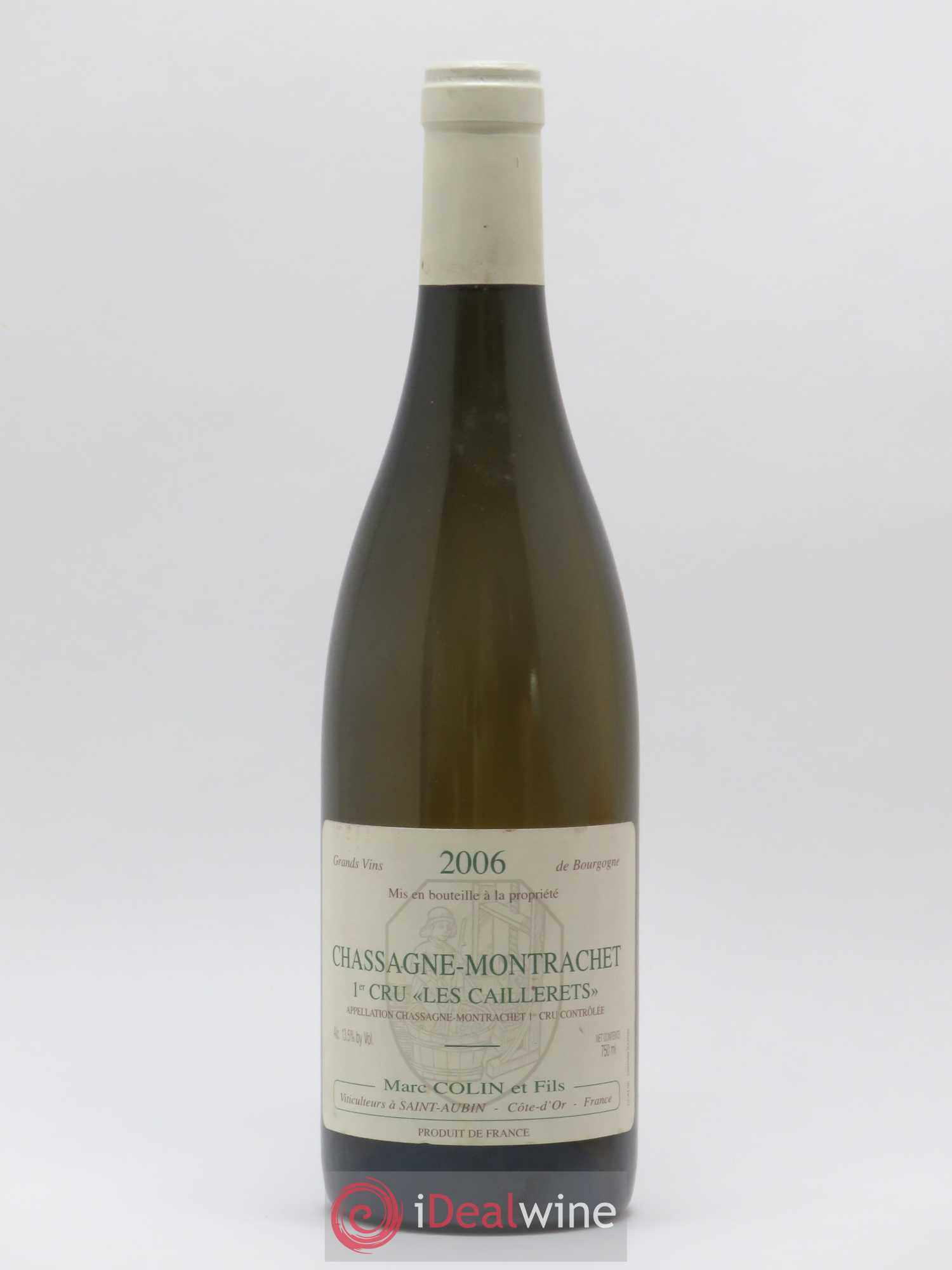 Chassagne-Montrachet 1er Cru Les Caillerets Marc Colin & Fils 2006 - Lot de 1 bouteille - 0