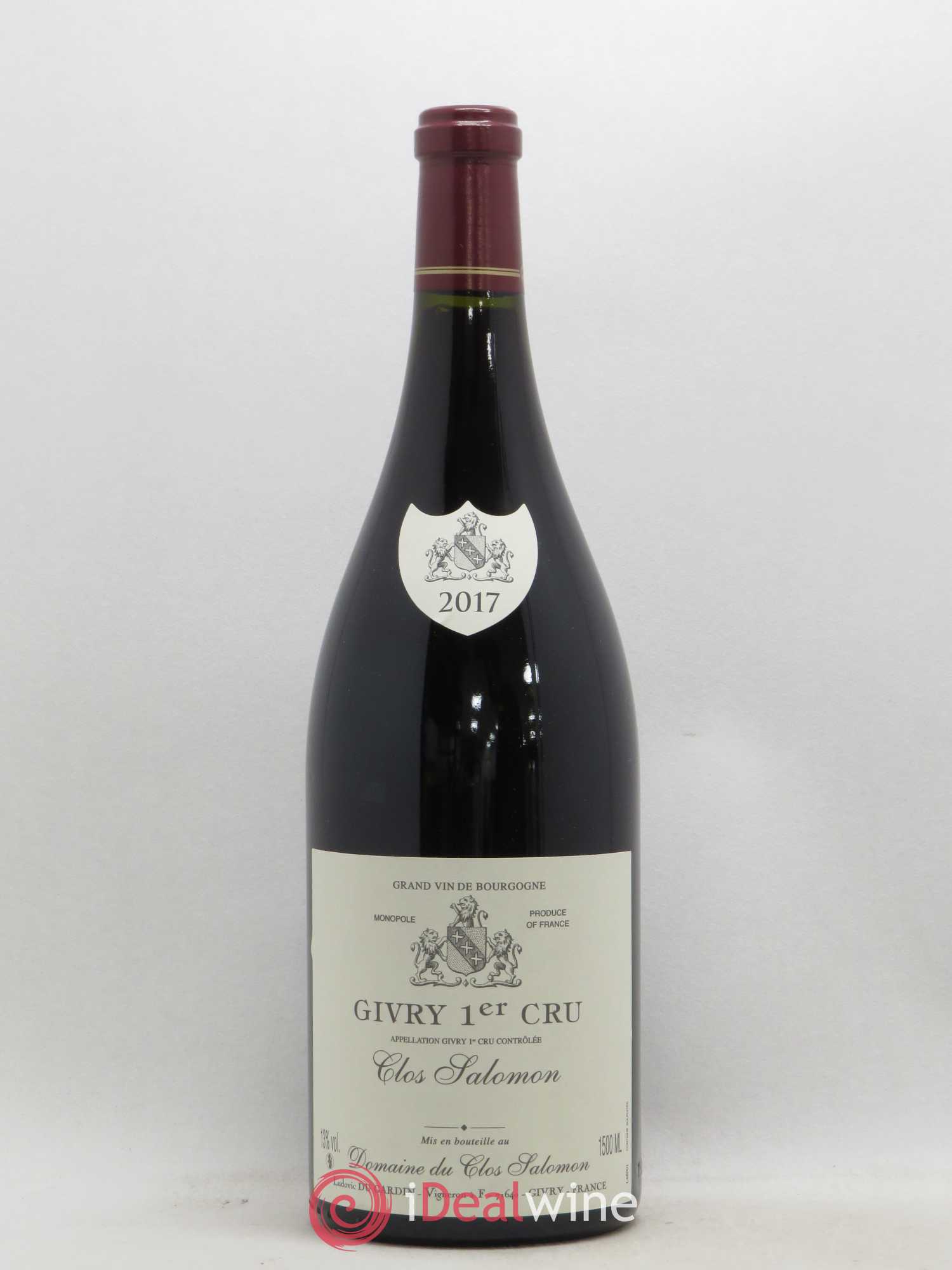 Givry 1er Cru Clos Salomon 2017 - Posten von 1 Magnum - 0