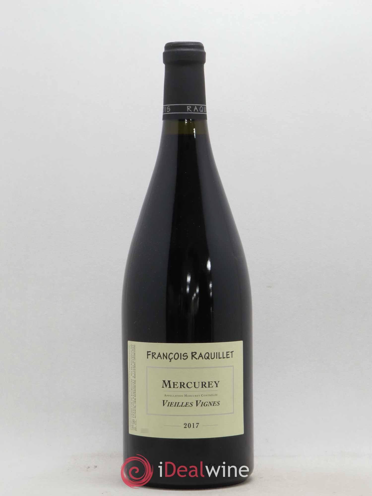 Mercurey Vieilles Vignes François Raquillet 2017 - Lot de 1 magnum - 0
