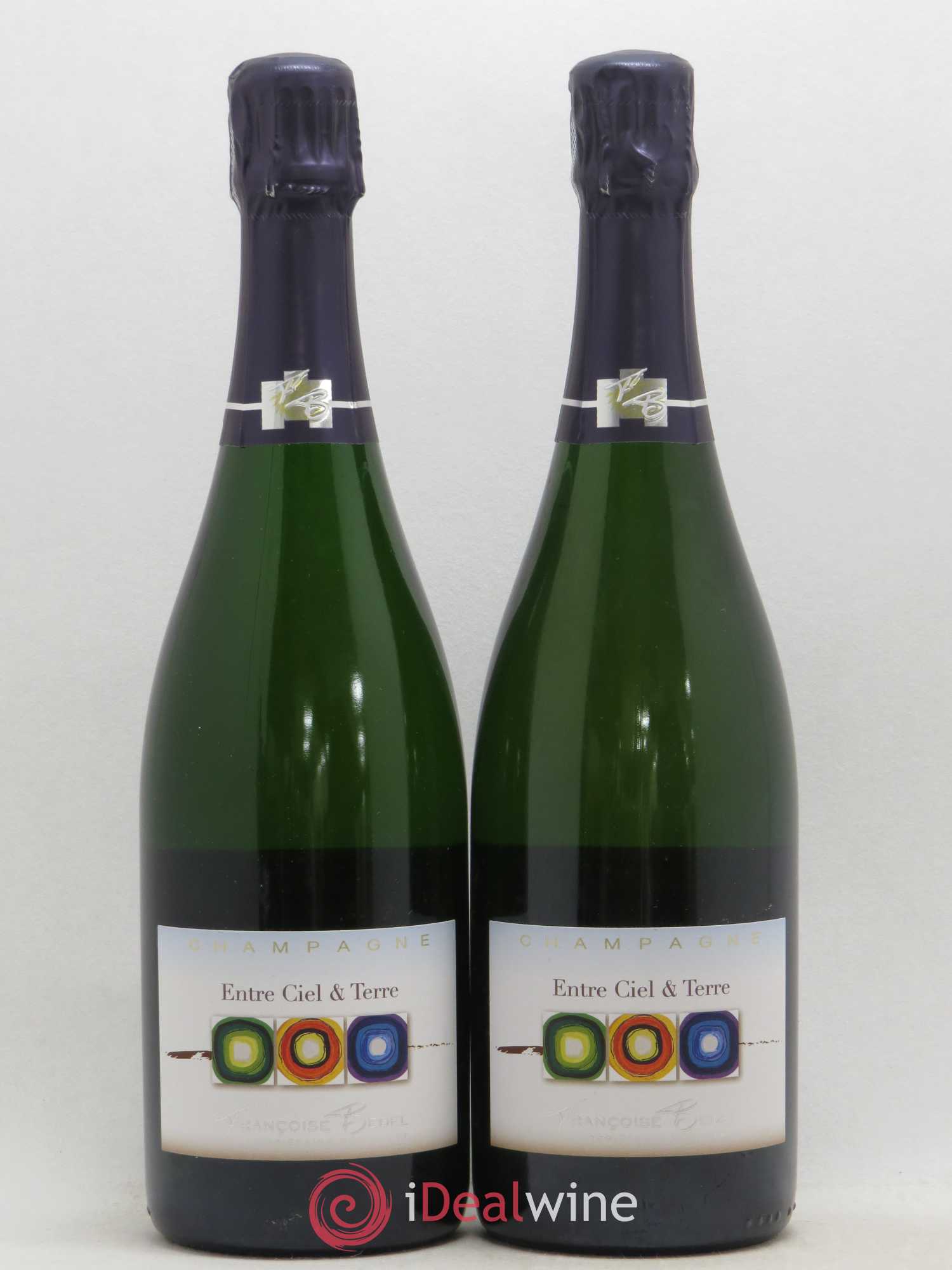 Entre Ciel et Terre Extra-Brut Françoise Bedel et Fils - Lot de 2 bouteilles - 0