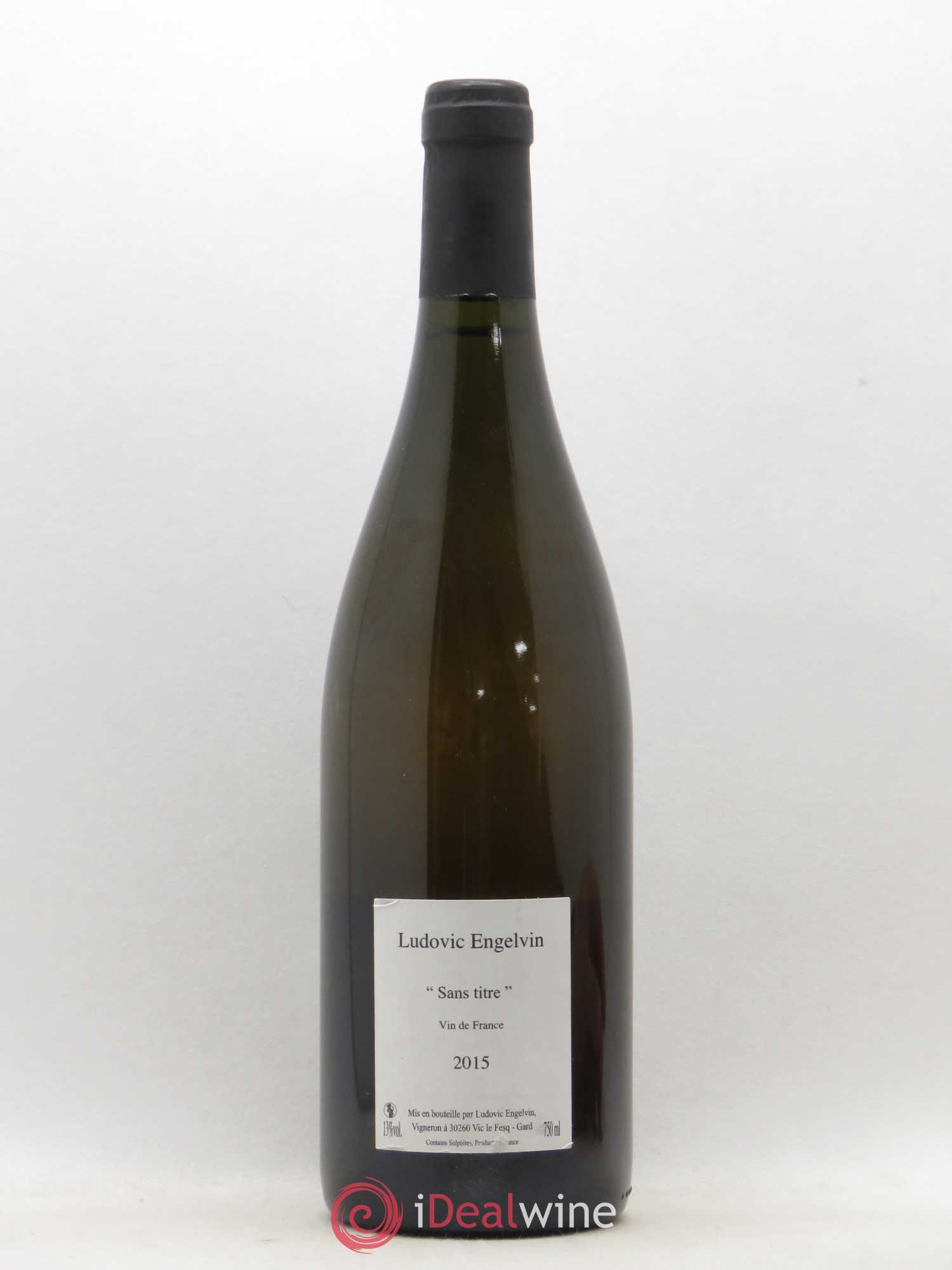 Vin de France Cuvée Sans Titre Blanc de Noirs Ludovic Engelvin Vieilles Vignes (sans prix de réserve) 2015 - Posten von 1 Flasche - 1