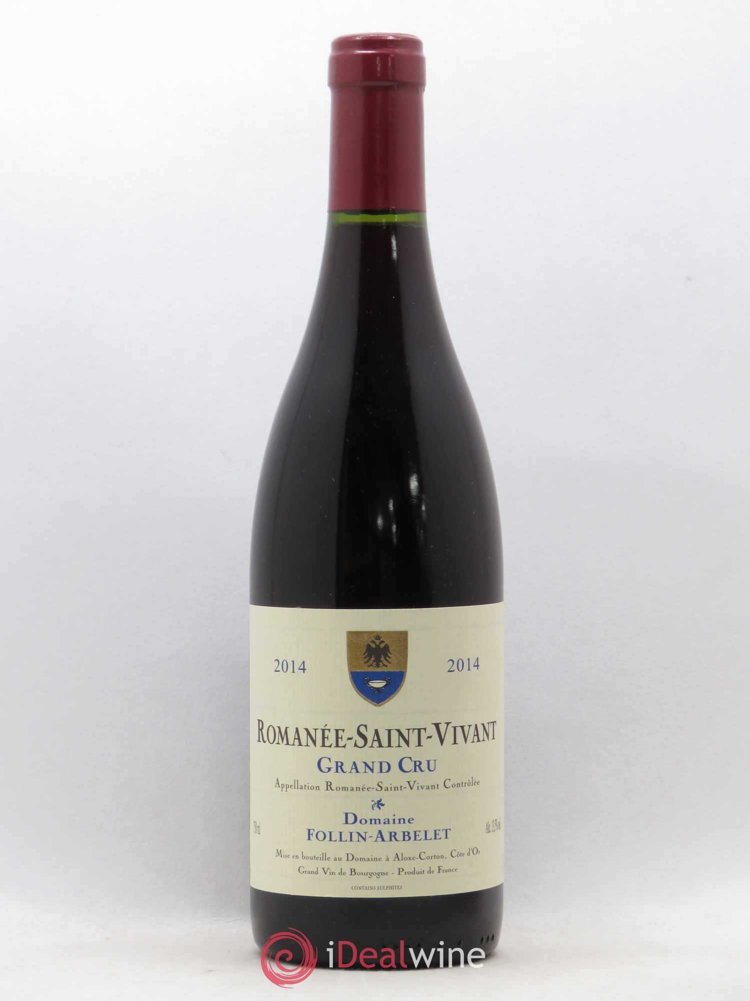 Romanée-Saint-Vivant Grand Cru Follin-Arbelet 2014 - Lot de 1 bouteille - 0