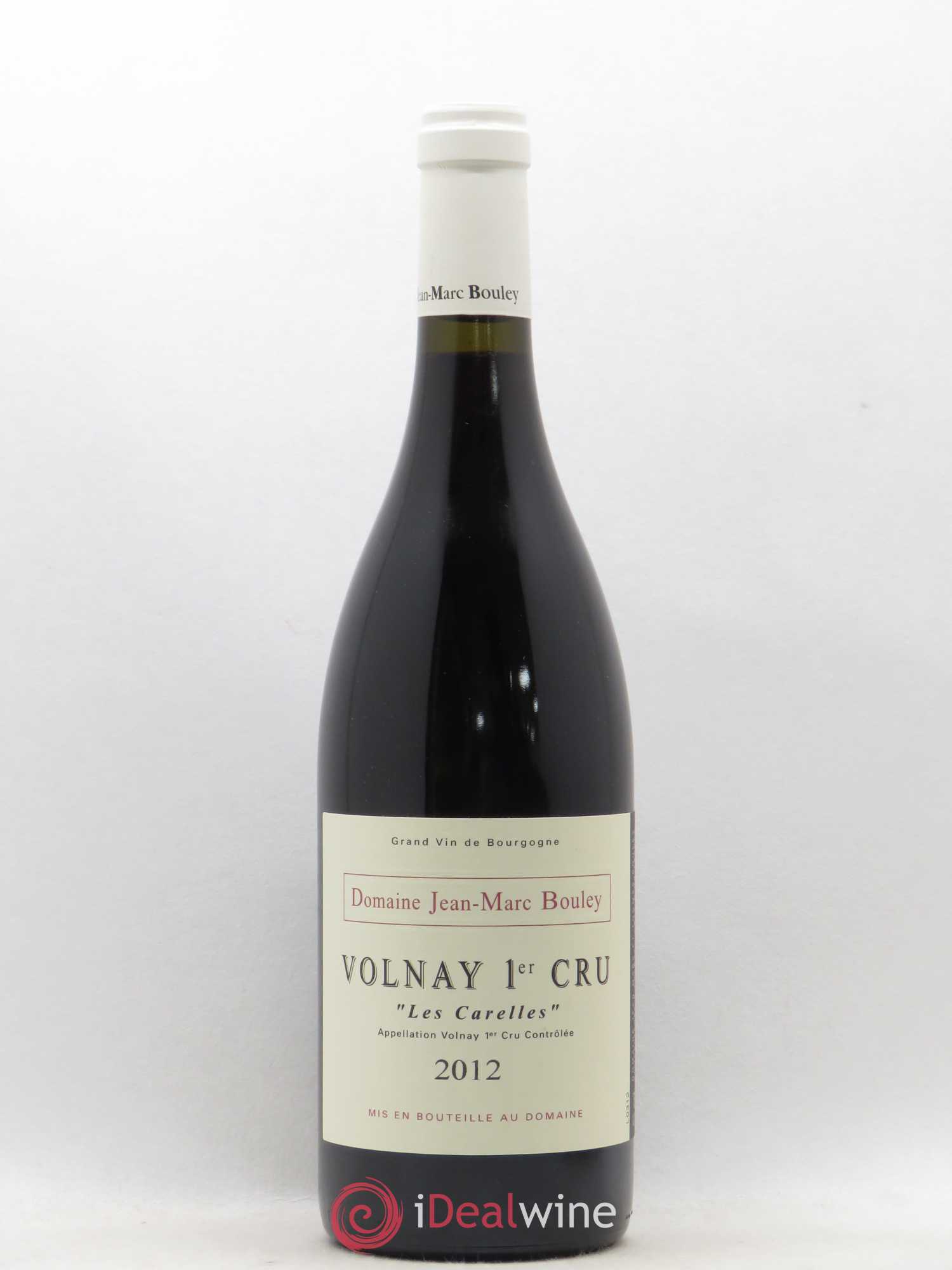 Volnay 1er Cru Carelles Jean Marc et Thomas Bouley 2012 - Posten von 1 Flasche - 0