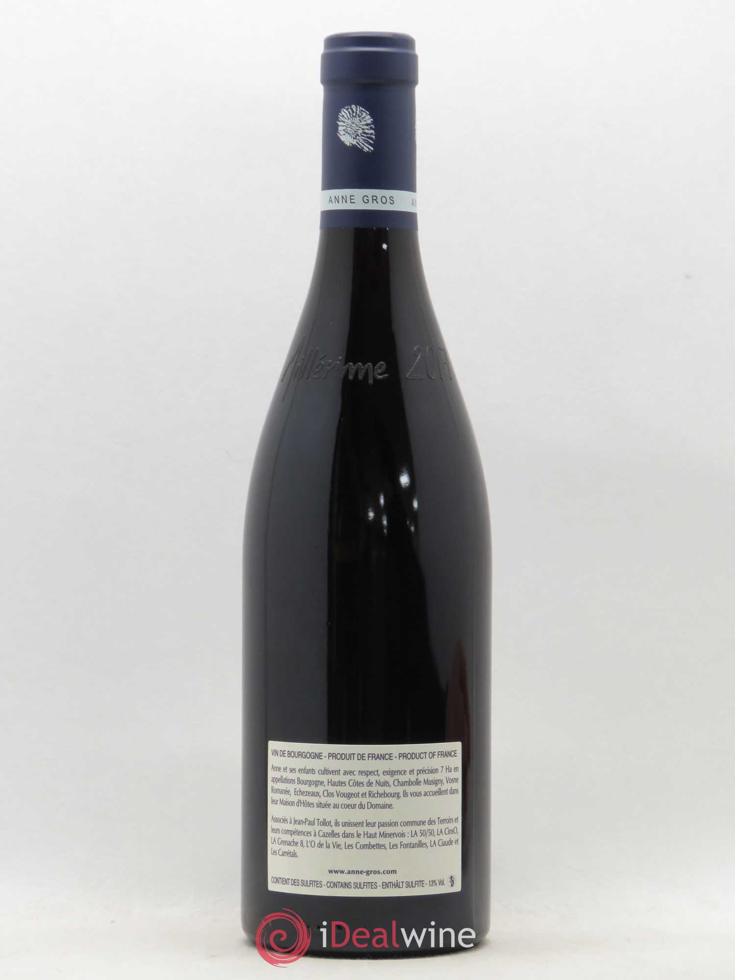 Richebourg Grand Cru Anne Gros 2017 - Lot of 1 bottle - 1