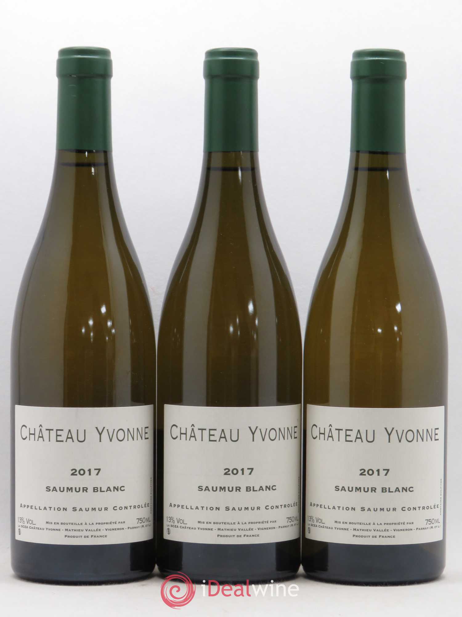 Saumur Château Yvonne 2017 - Lot de 3 bouteilles - 0
