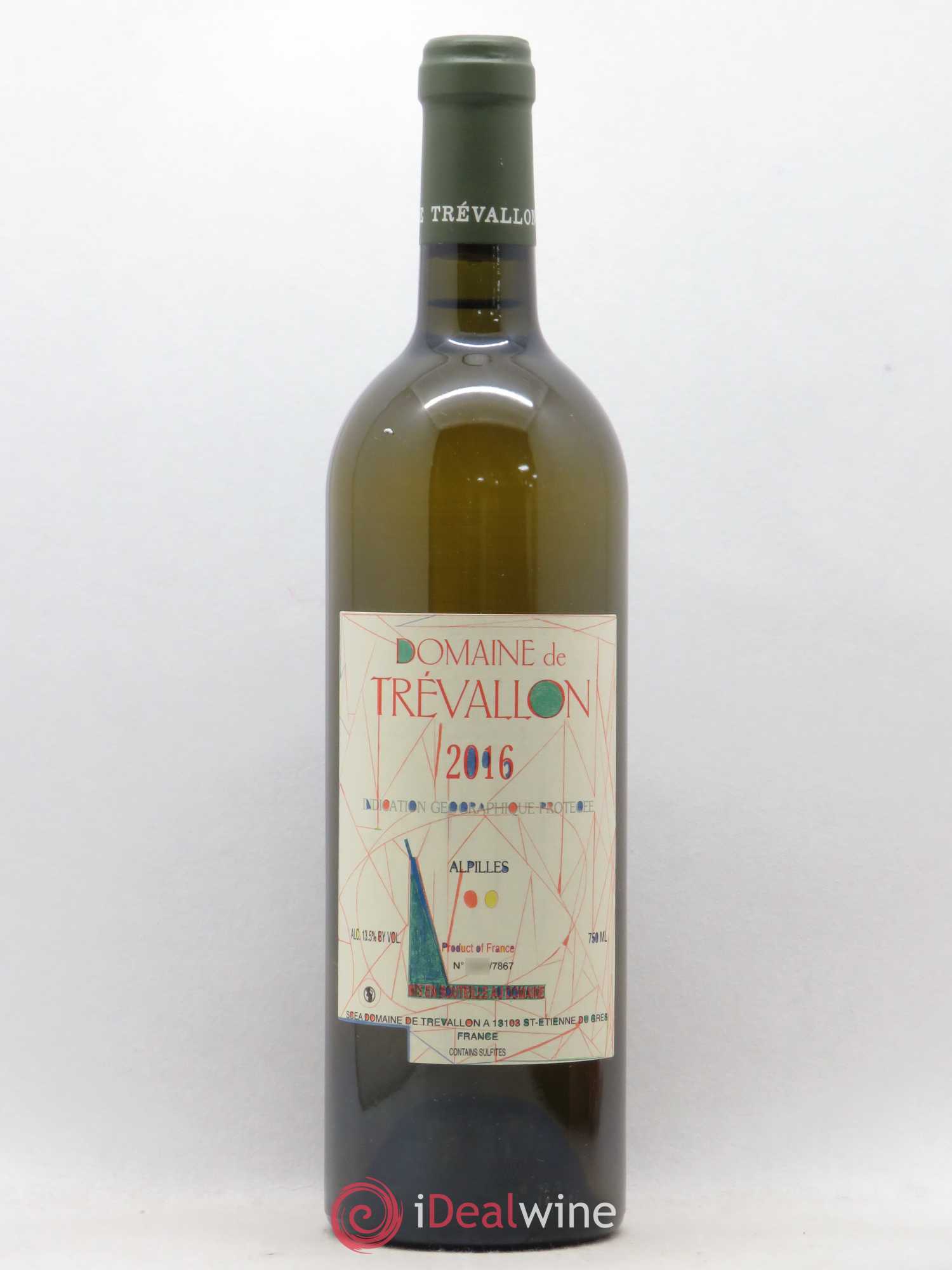 Alpilles Trévallon (Domaine de) Eloi Dürrbach 2016 - Lot de 1 bouteille - 0