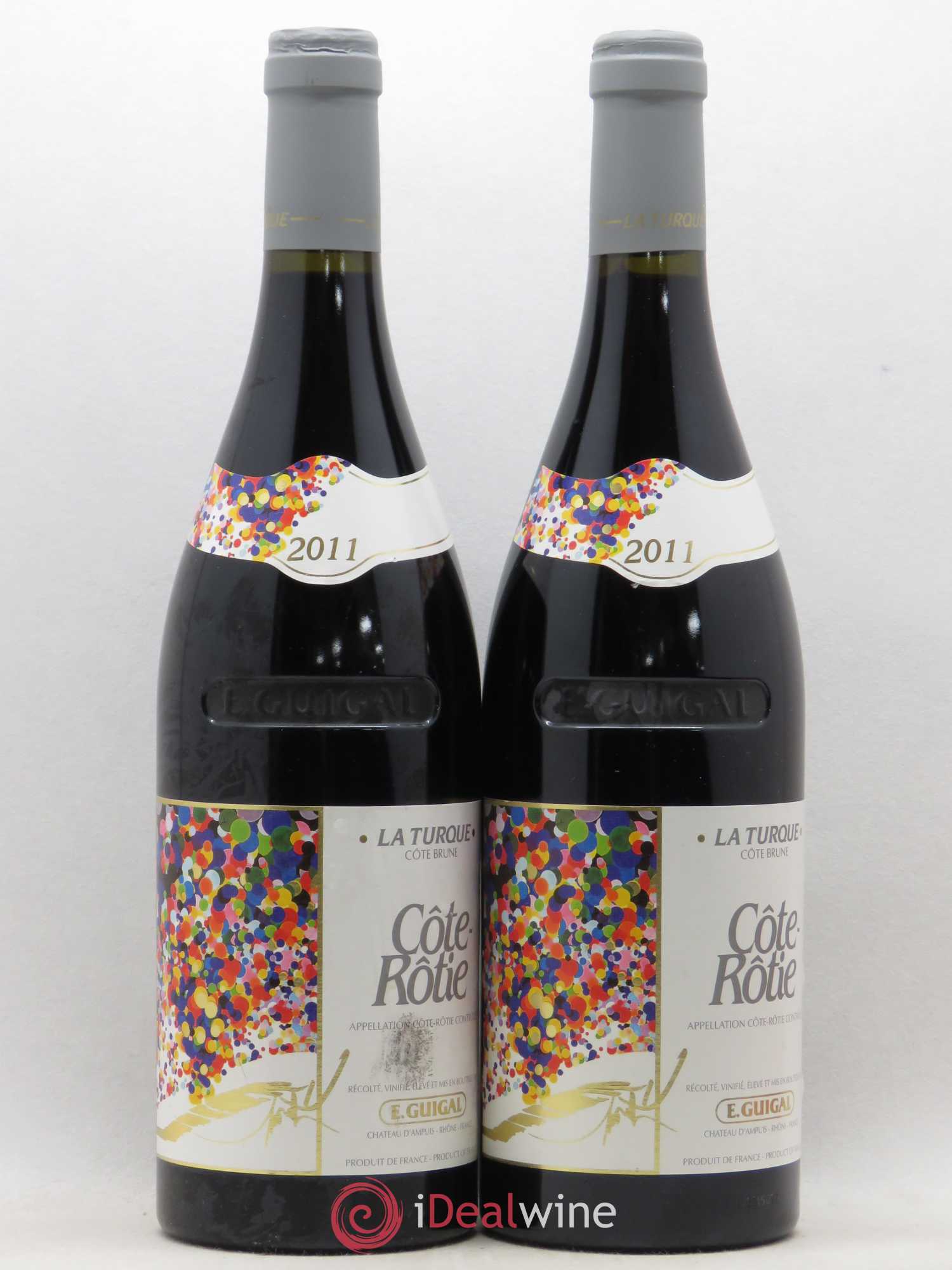 Côte-Rôtie La Turque Guigal 2011 - Lot de 2 bouteilles - 0