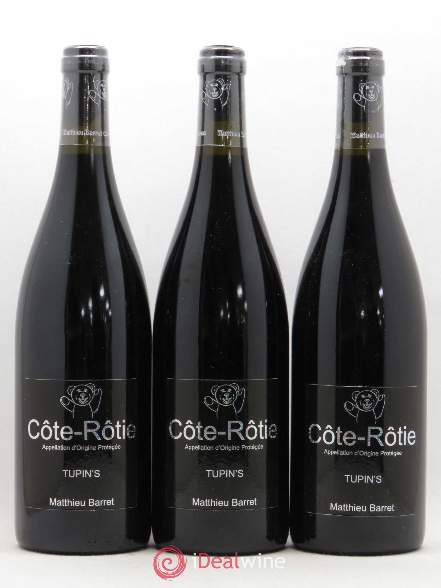 Côte-Rôtie Tupin's Coulet (Domaine du) - Matthieu Barret 2015 - Lot de 3 bouteilles - 0