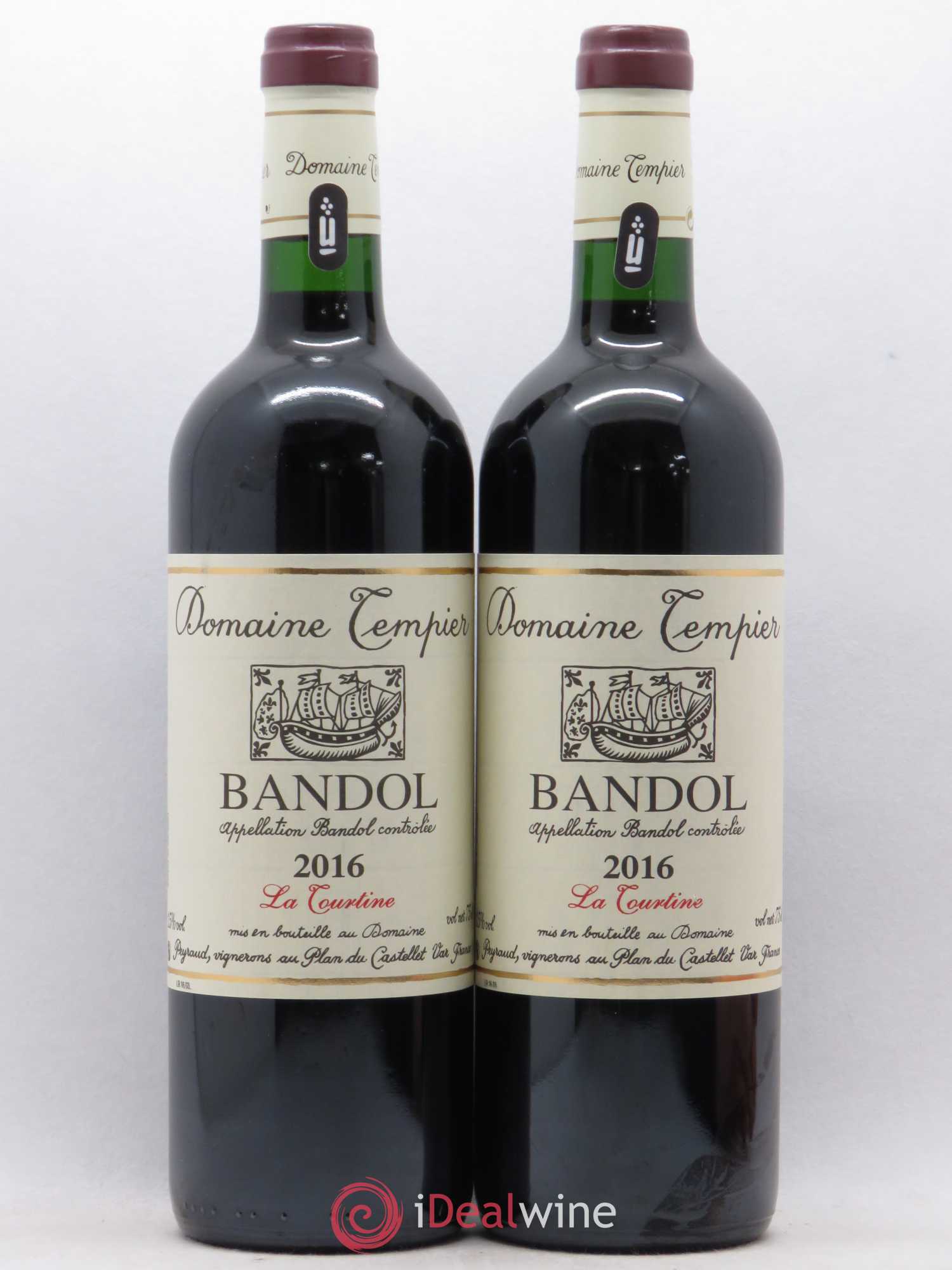 Bandol Domaine Tempier La Tourtine Famille Peyraud 2016 - Lot de 2 bouteilles - 0