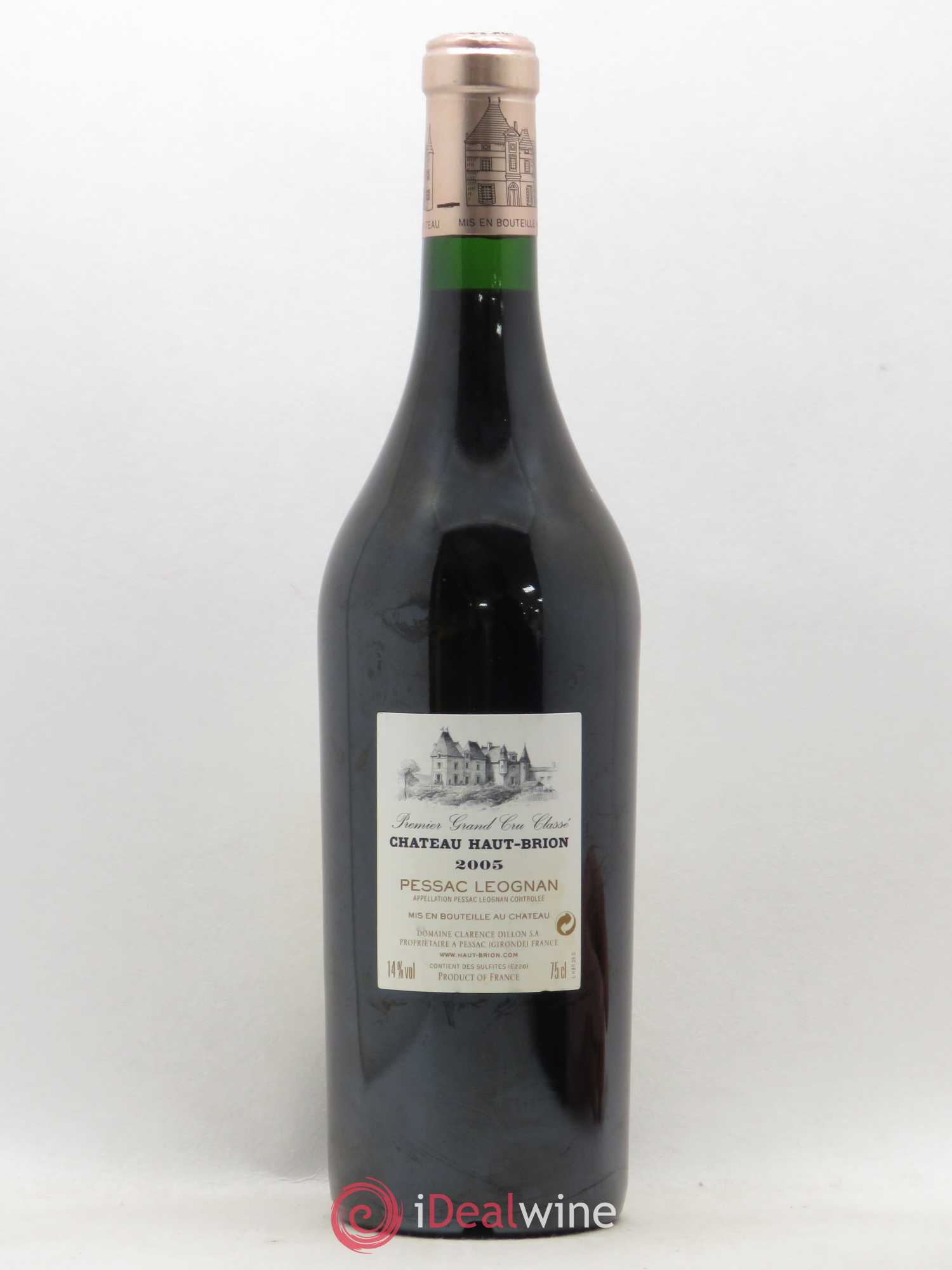 Château Haut Brion 1er Grand Cru Classé 2005 - Lot de 1 bouteille - 1