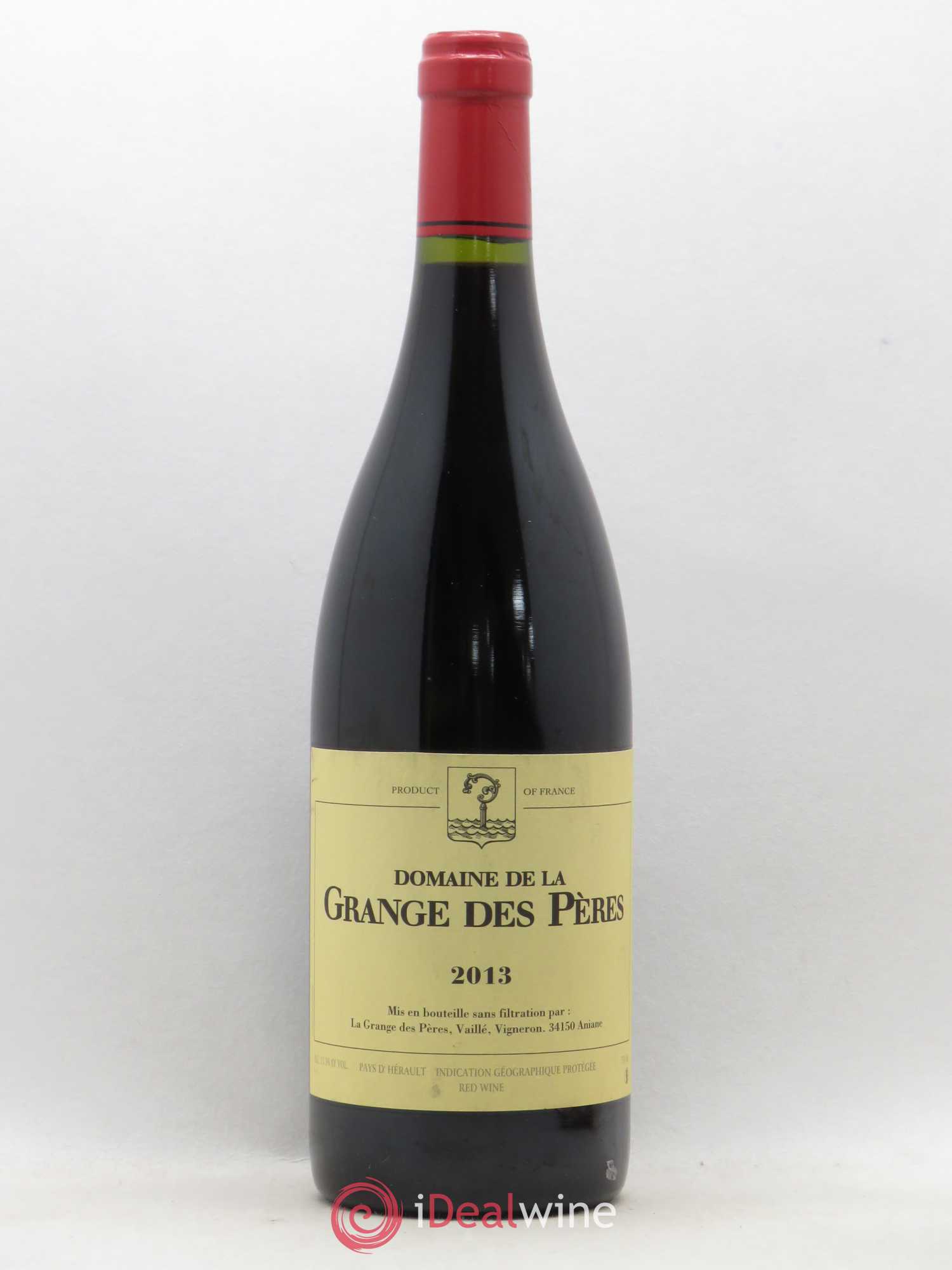 Pays d'Hérault Grange des Pères Laurent Vaillé 2013 - Lot de 1 bouteille - 0