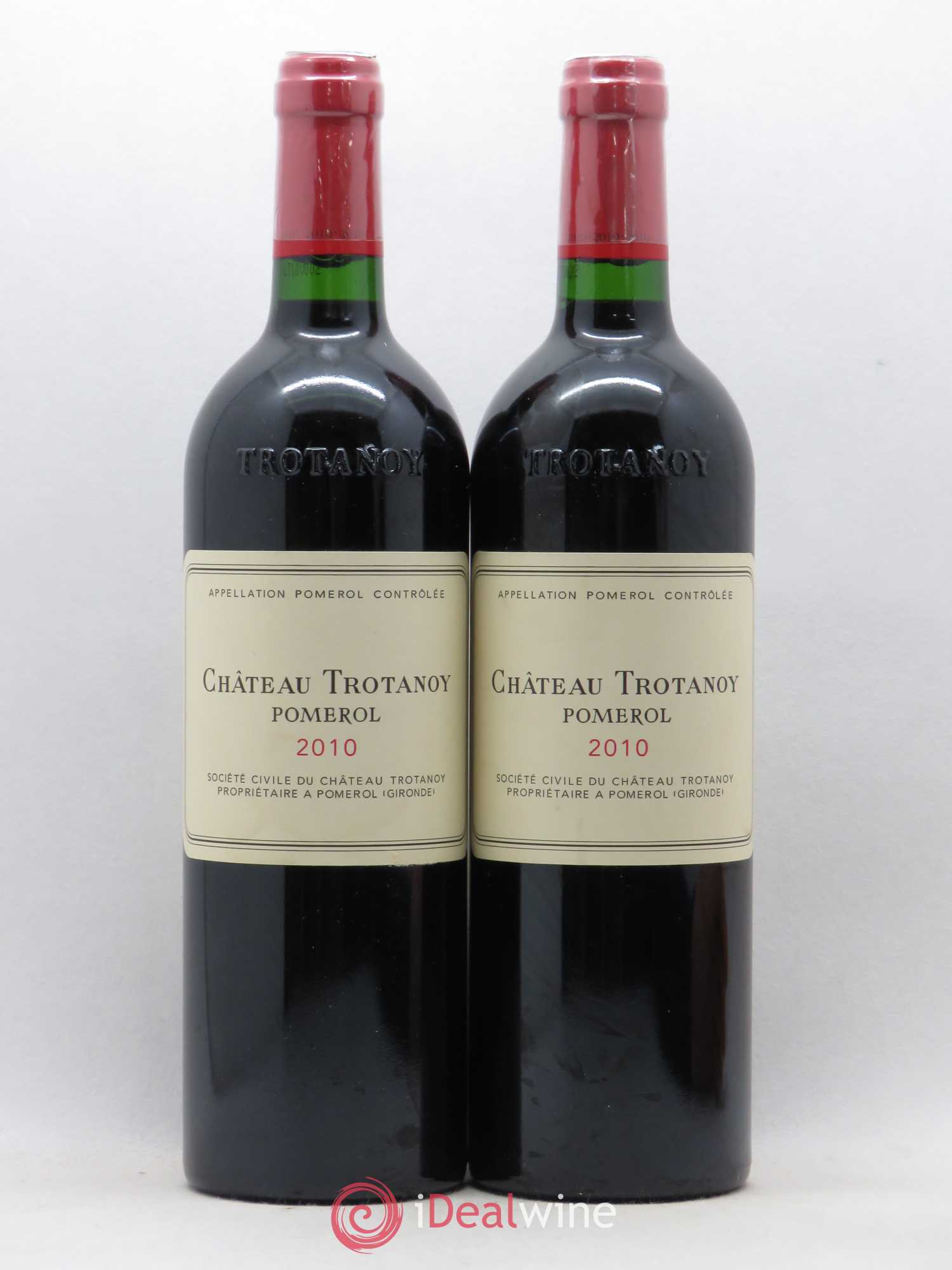 Château Trotanoy 2010 - Lot de 2 bouteilles - 0