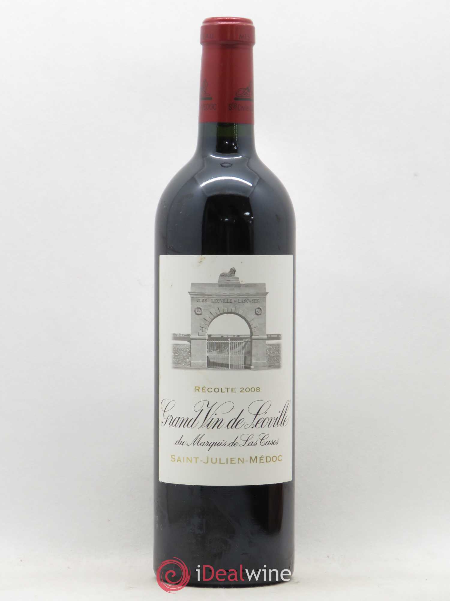 Château Léoville Las Cases 2ème Grand Cru Classé 2008 - Lot de 1 bouteille - 0