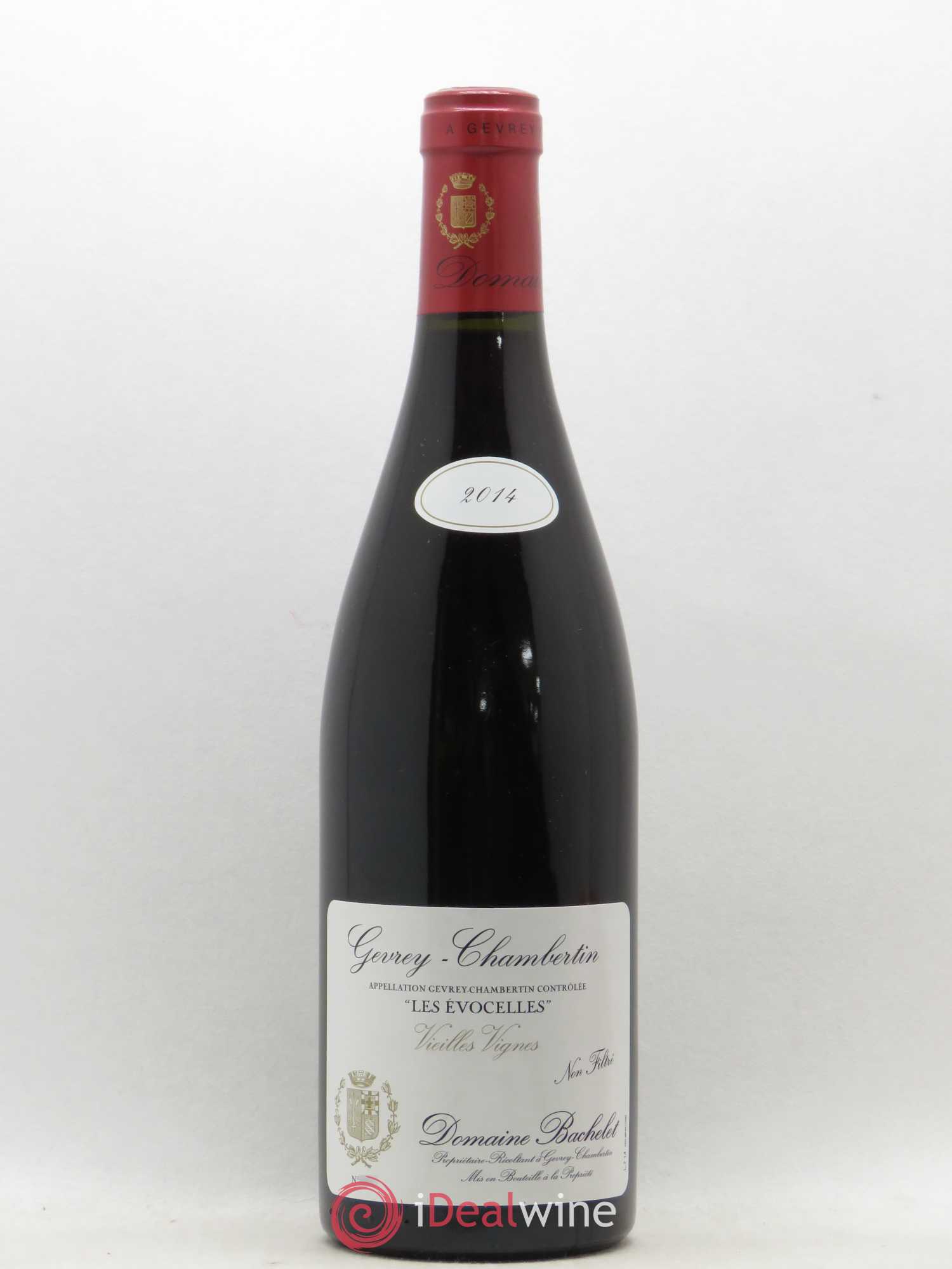 Gevrey-Chambertin Les Evocelles Denis Bachelet Vieilles Vignes 2014 - Posten von 1 Flasche - 0