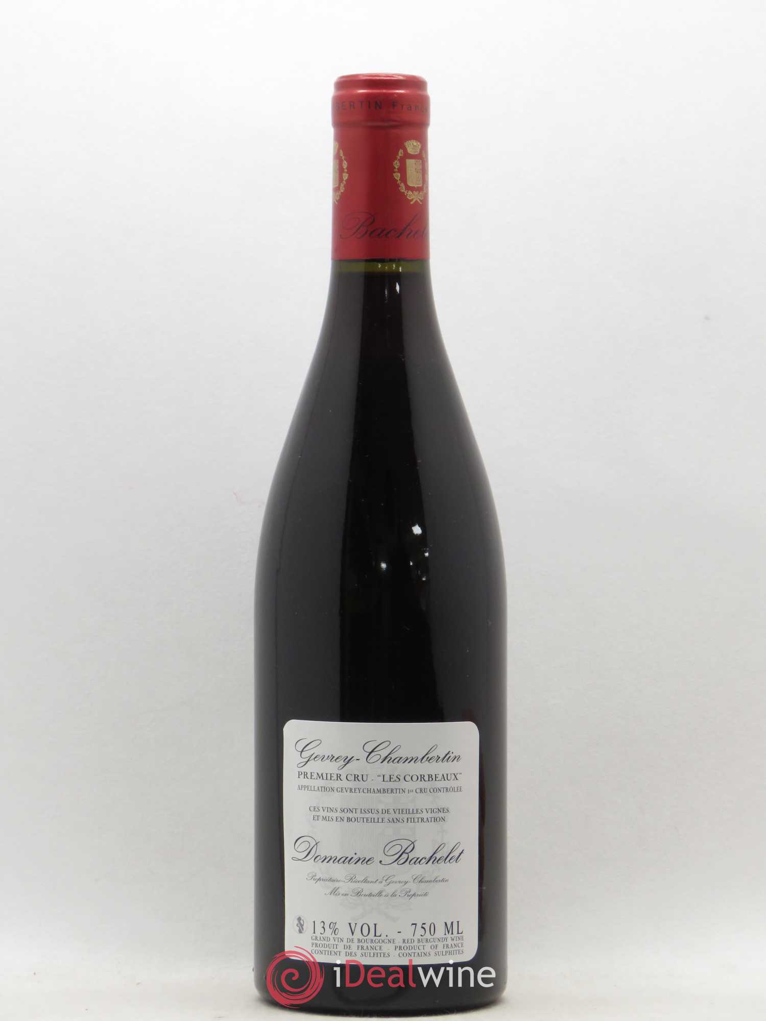 Gevrey-Chambertin 1er Cru Les Corbeaux Vieilles Vignes Denis Bachelet (Domaine) 2015 - Lot de 1 bouteille - 1
