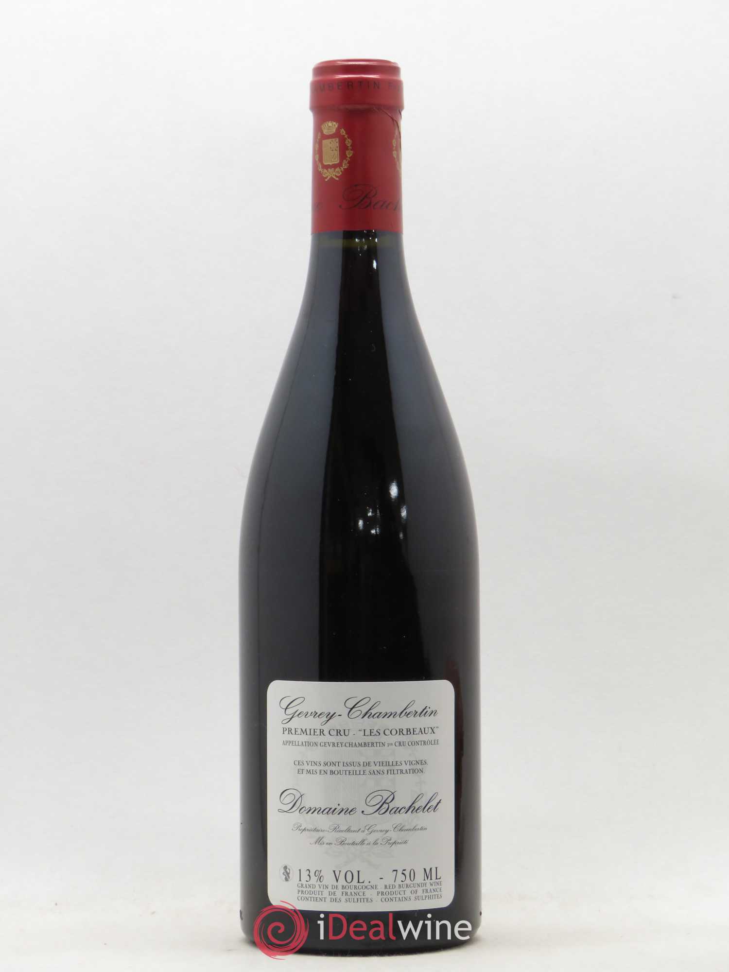 Gevrey-Chambertin 1er Cru Les Corbeaux Vieilles Vignes Denis Bachelet (Domaine) 2017 - Lot de 1 bouteille - 1