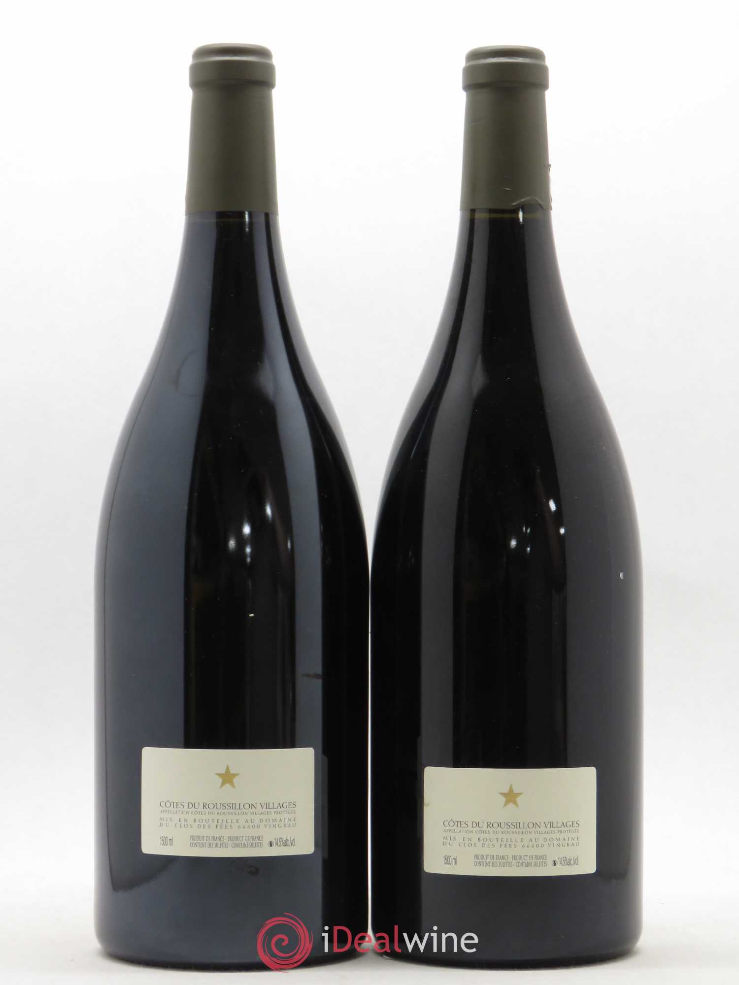 Côtes du Roussillon Villages Clos des Fées Hervé Bizeul 2015 - Posten von 2 Magnum - 1