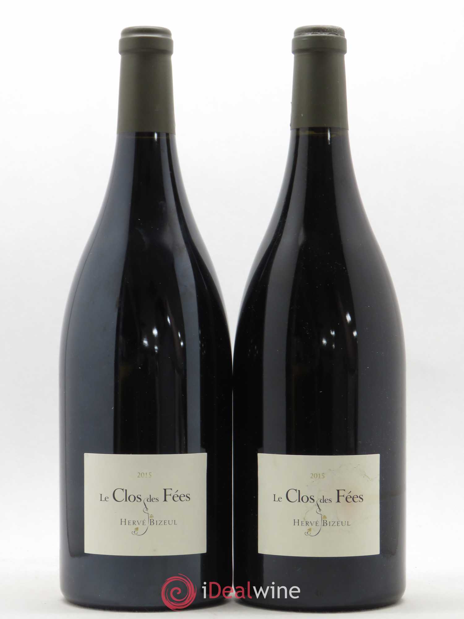 Côtes du Roussillon Villages Clos des Fées Hervé Bizeul 2015 - Posten von 2 Magnum - 0