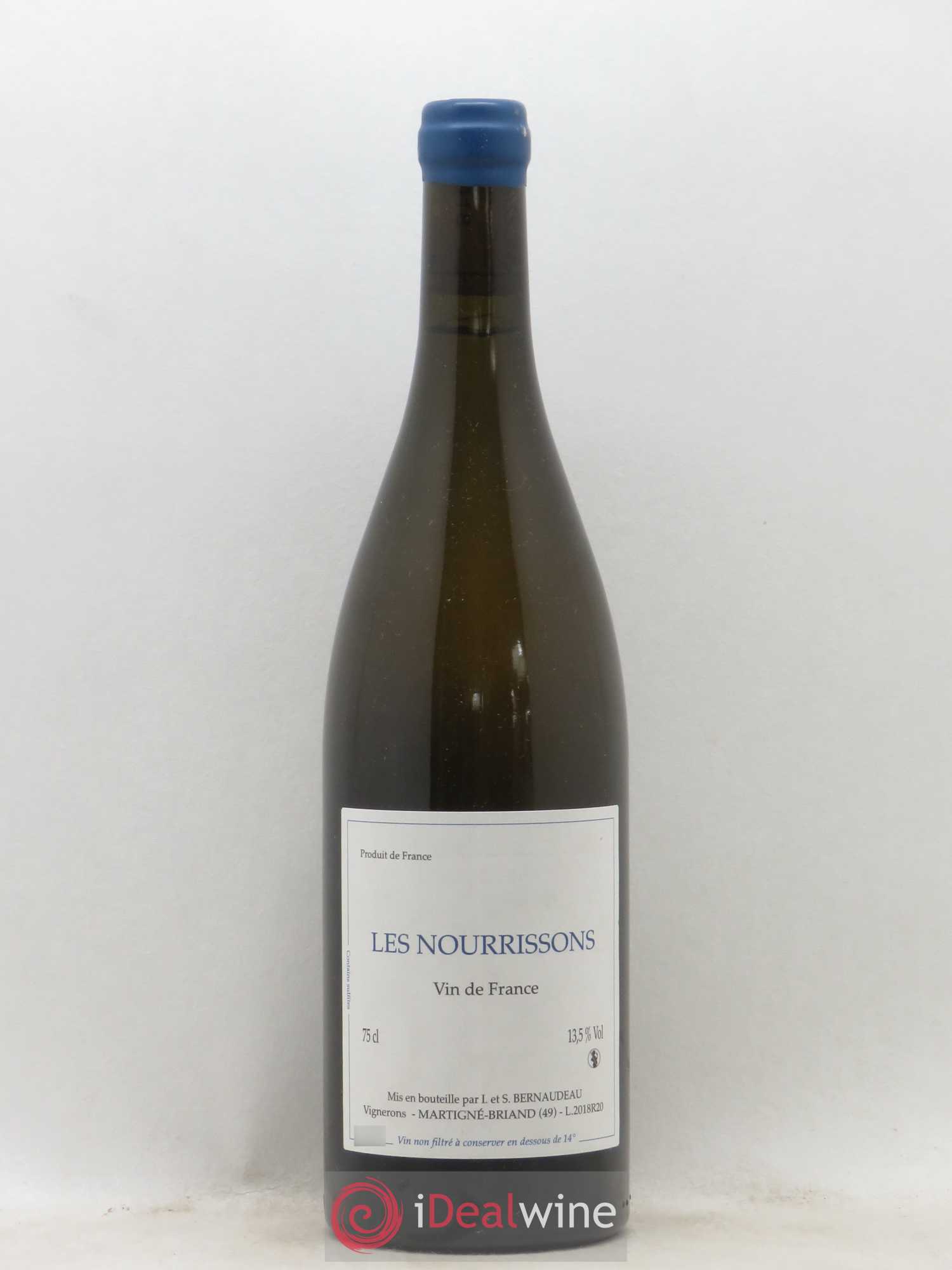 Vin de France Les Nourrissons Stéphane Bernaudeau 2018 - Lot de 1 bouteille - 0